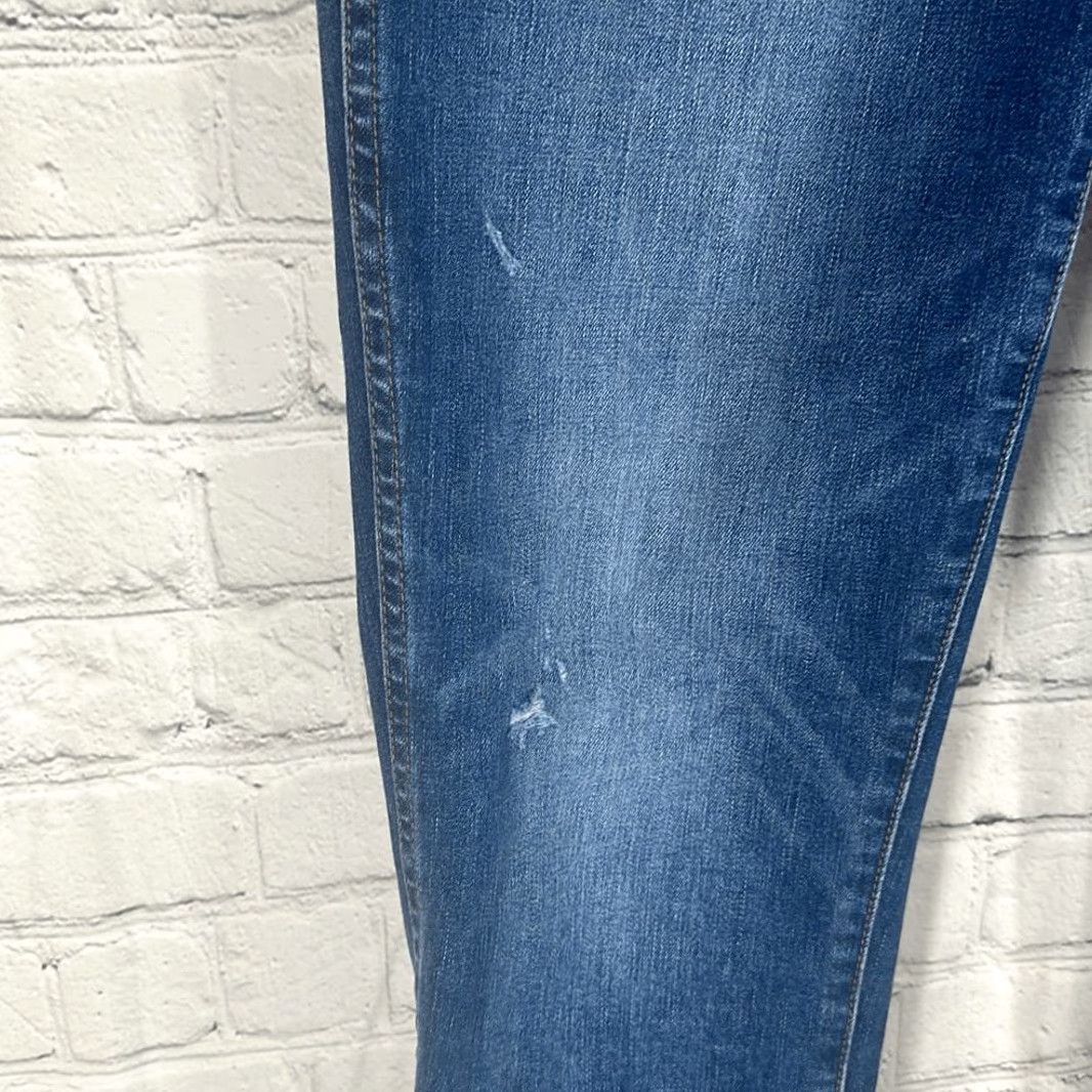 Madewell Madewell Jeans 10” High Rise Skinny Slightly Distressed Button Fly Women 31 Blue Jeans Size 24" / US 00 / IT 34 - 3 Thumbnail