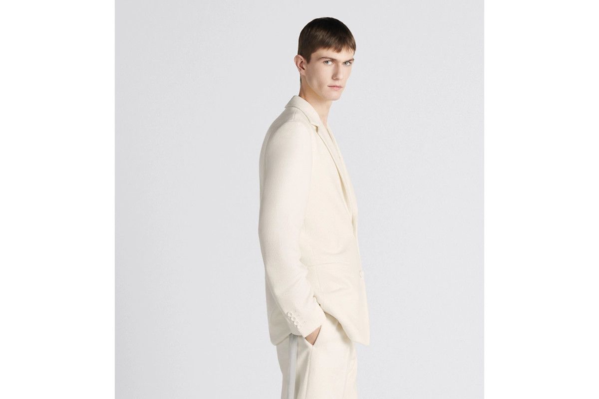 Dior o1w1db11024 Jacket With Folded Interior Vest in Ecru Size US XL / EU 56 / 4 - 5 Thumbnail