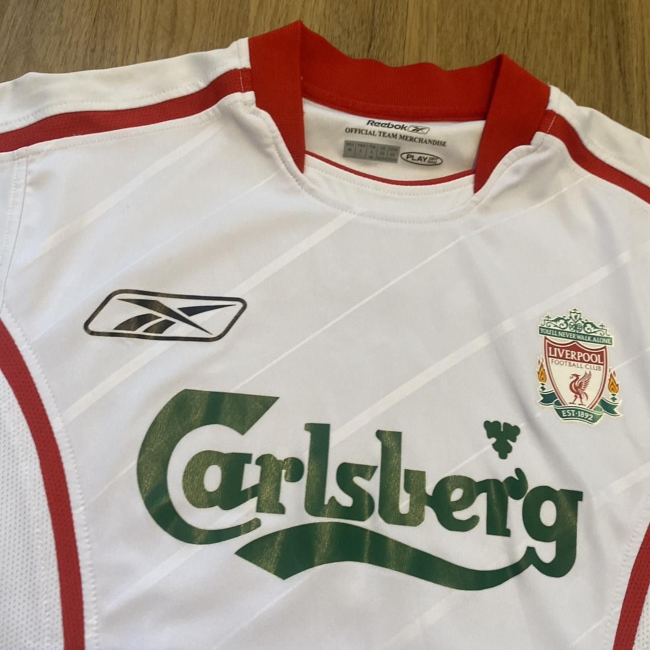 Adidas 2005-06 Crouch Liverpool Adidas Away Premier Size US S / EU 44-46 / 1 - 4 Thumbnail
