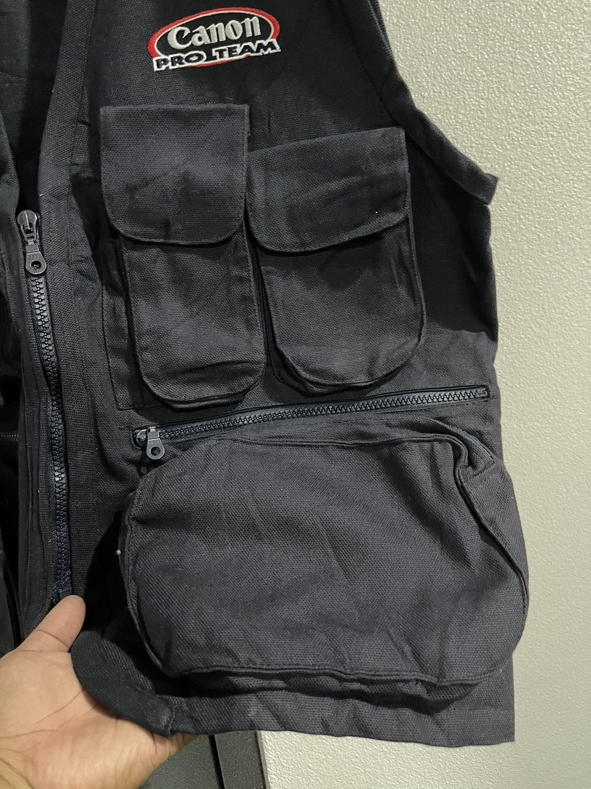 Canon 📌Binding Offer📌Vintage Canon ProTeam Photographer Vest Size US XL / EU 56 / 4 - 9 Thumbnail