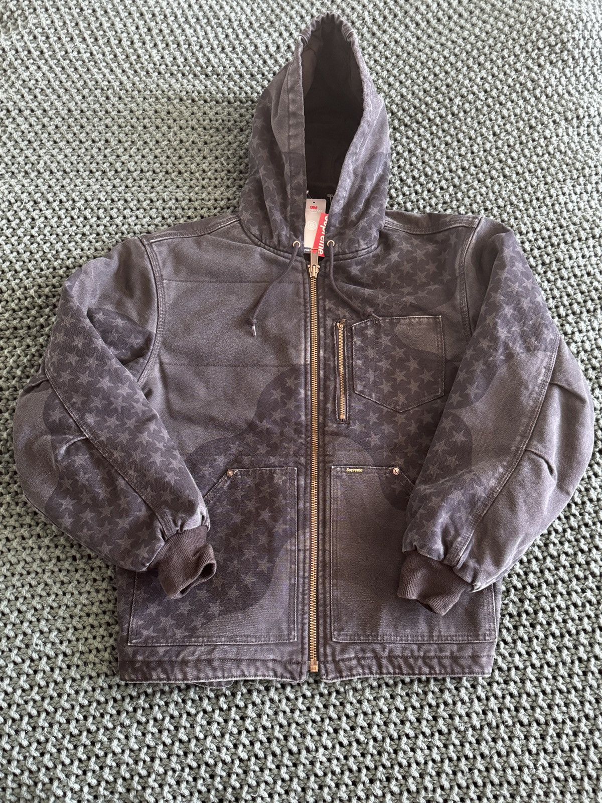 Supreme Supreme black flag work jacket size small Size US S / EU 44-46 / 1 - 1 Thumbnail
