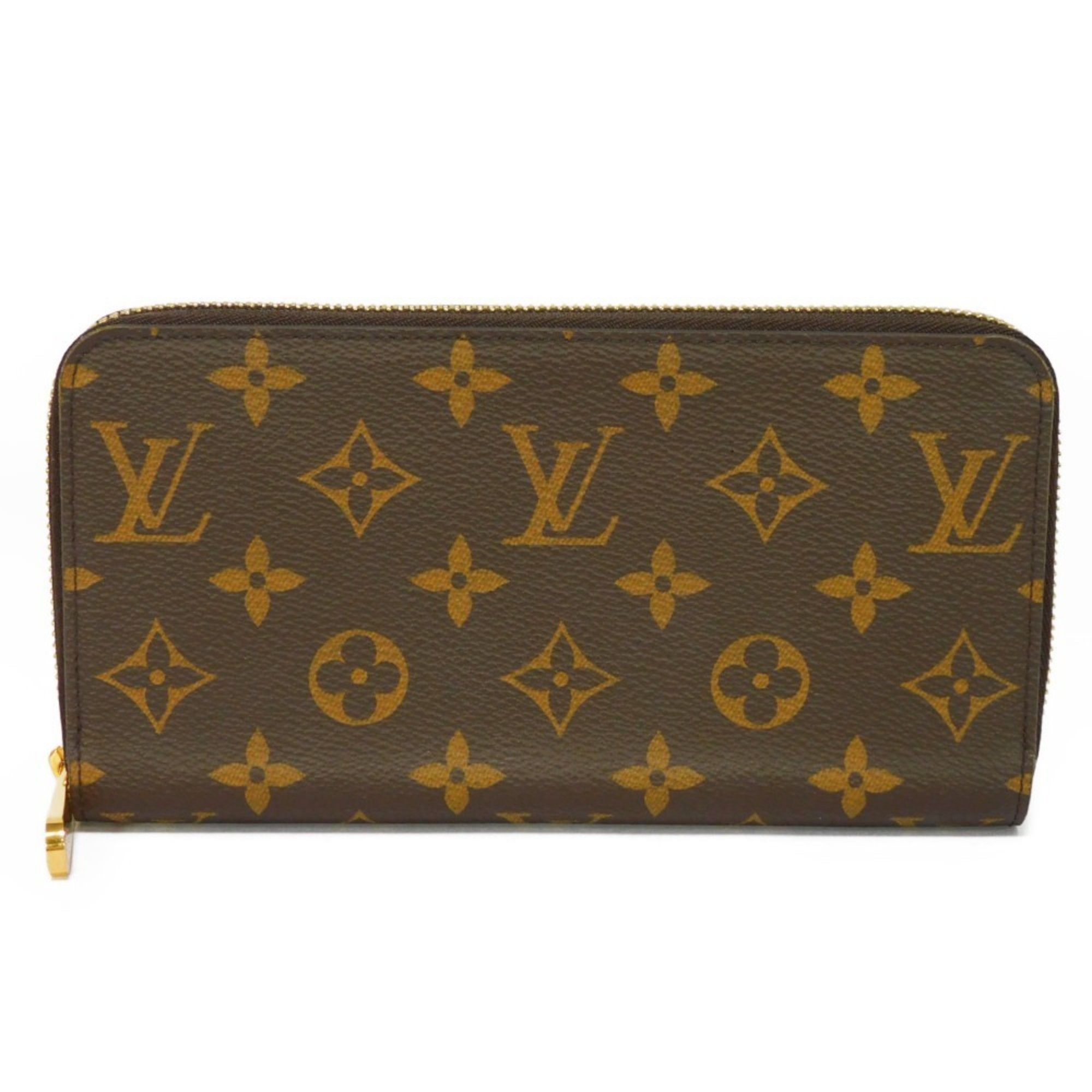 Louis Vuitton, Bags, Louis Vuitton Authentic Womens Monogram Long Wallet  Portefeuille Adele Brown