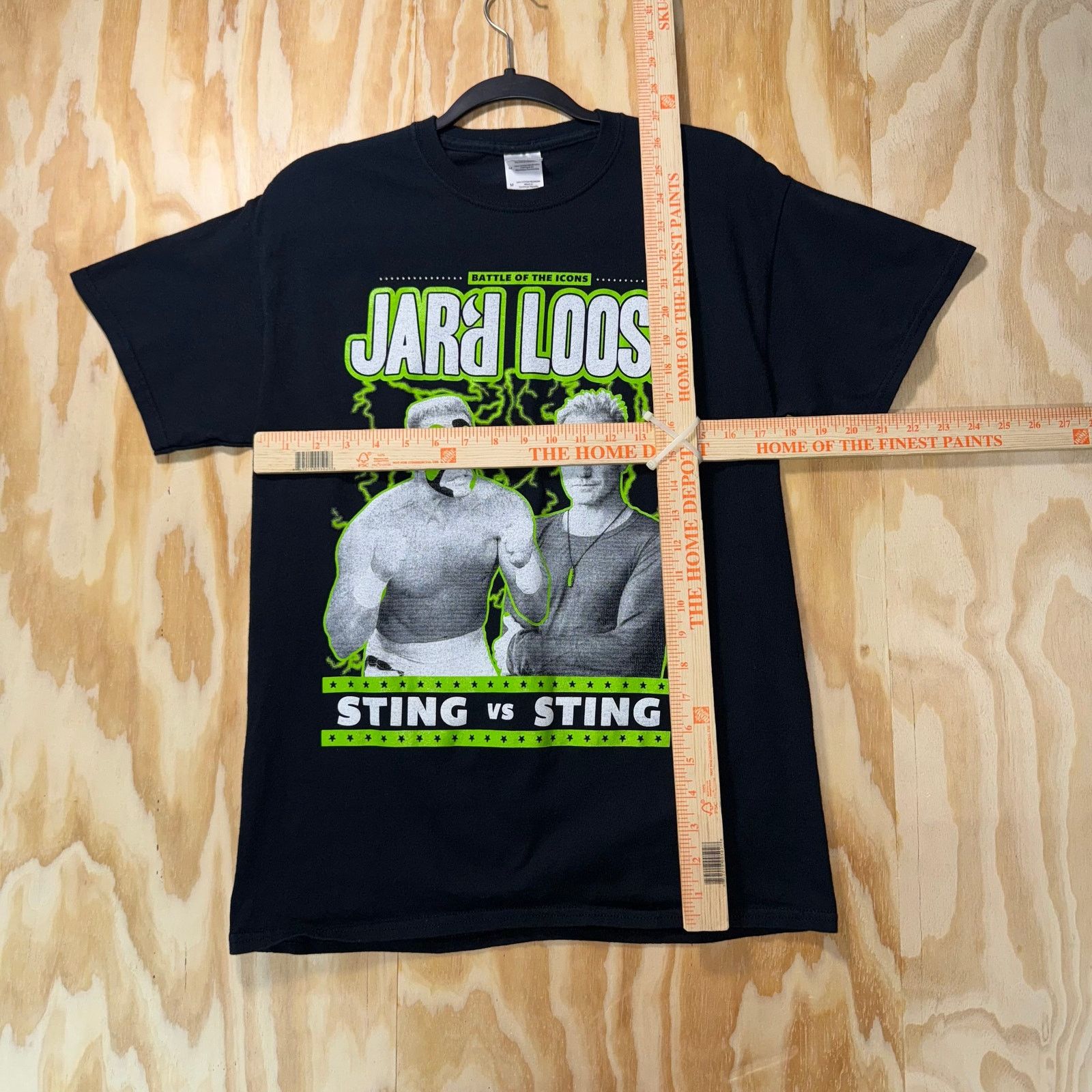 WWE Vintage Y2K Jard loose battle of the icons 00s sting t-shirt Size US M / EU 48-50 / 2 - 4 Thumbnail