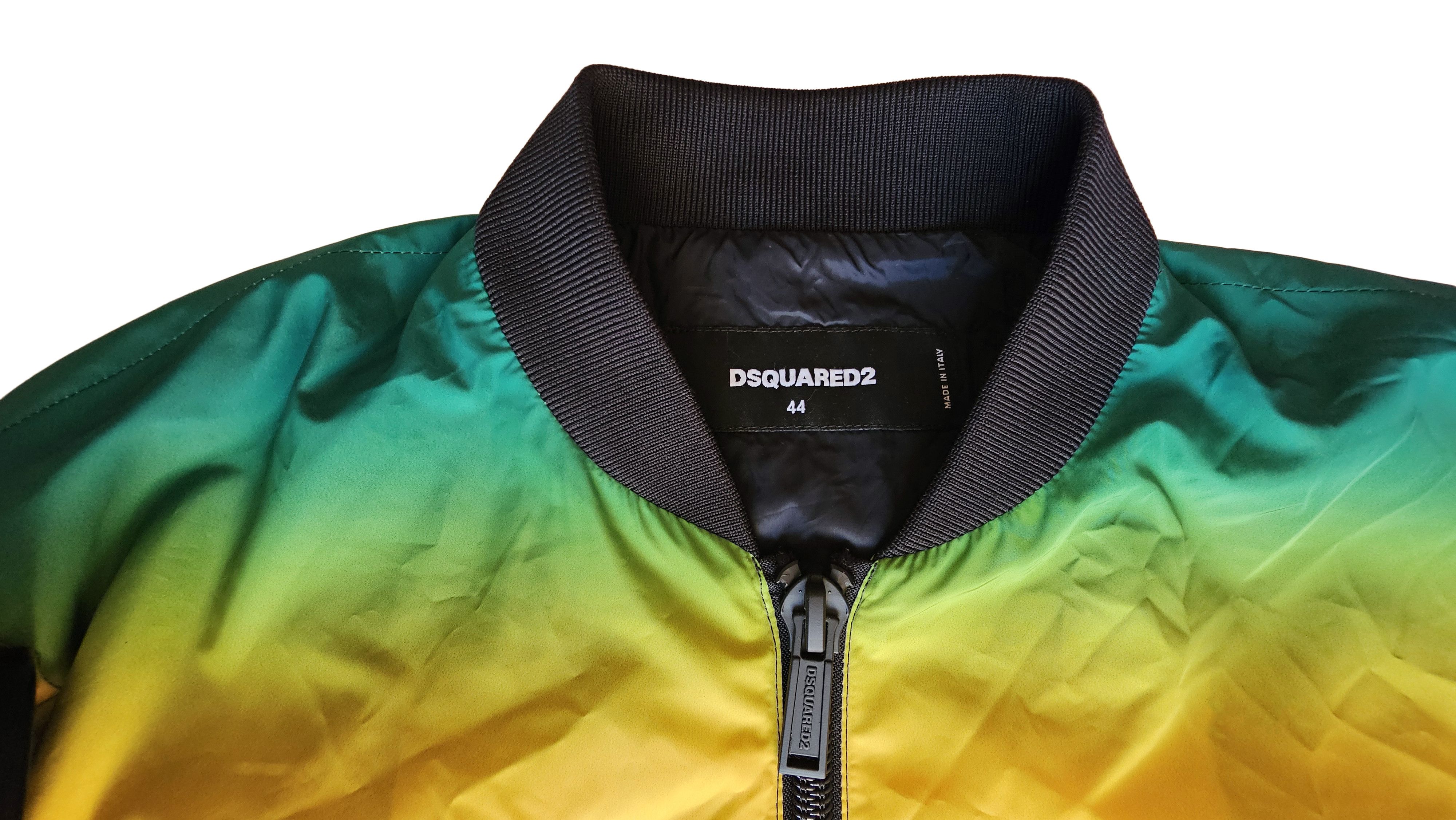 Dsquared2 DSQUARED2 Logo-Print Zip-Up Jacket Size US S / EU 44-46 / 1 - 11 Thumbnail