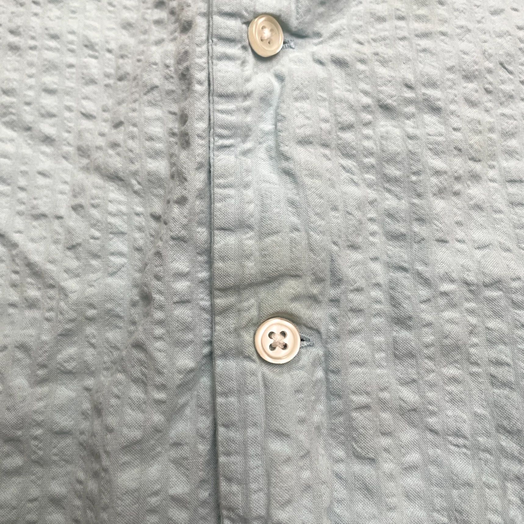 Egara Egara Slim Fit Button Down Shirt Mens XL Light Green Summer Casual Outdoor Size US XL / EU 56 / 4 - 4 Thumbnail