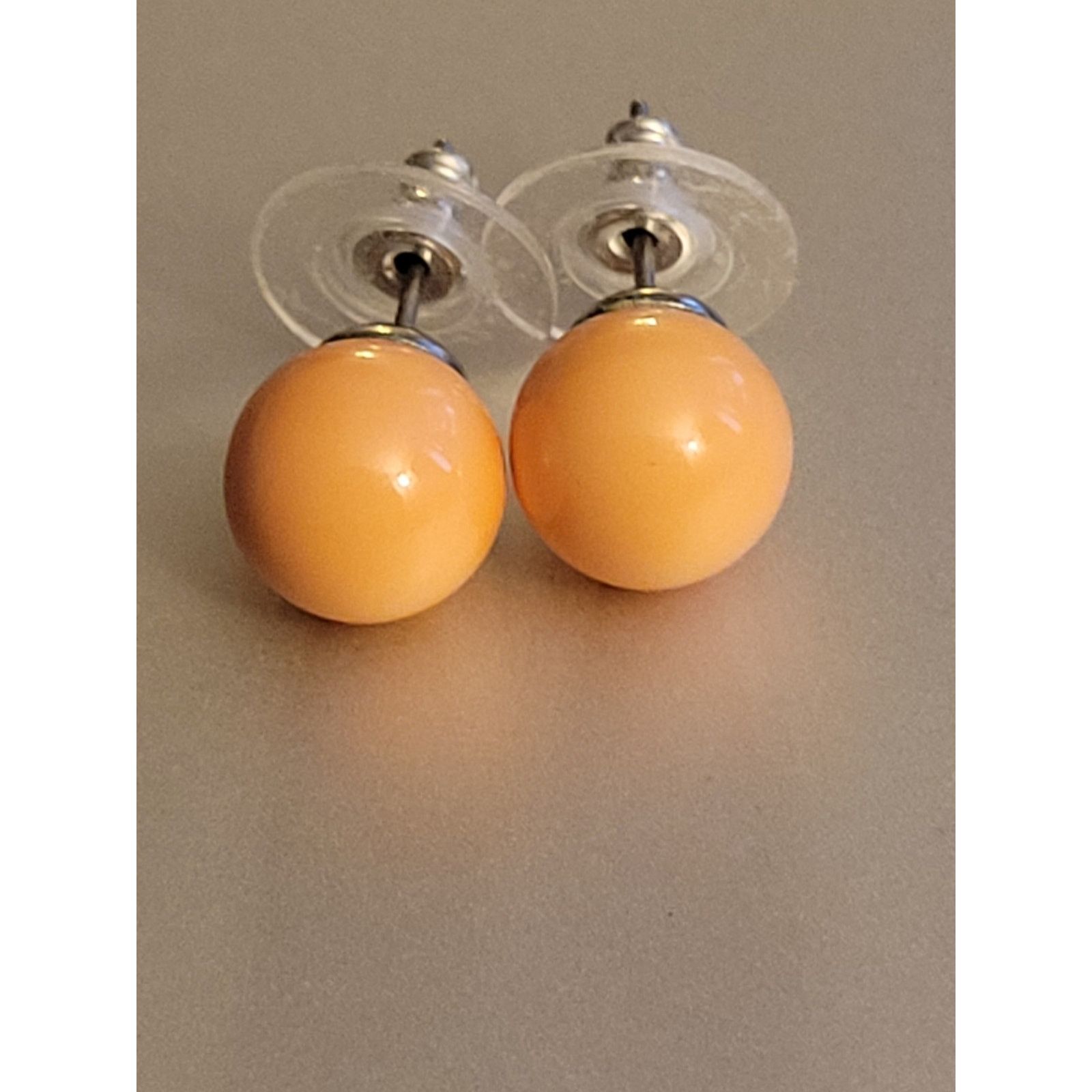 Unknown London Joan Rivers Classic Collection Simulated peachStud Earrings Size ONE SIZE - 1 Thumbnail