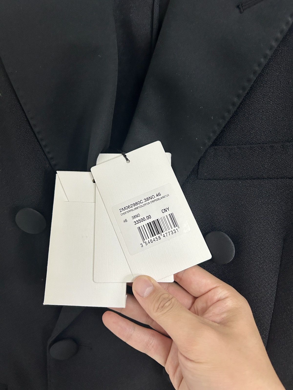 Celine CELINE BY HEDI SLIMANE 19SS CHESTERFIELD LE SMOKING TUEXDO Size US S / EU 44-46 / 1 - 8 Thumbnail