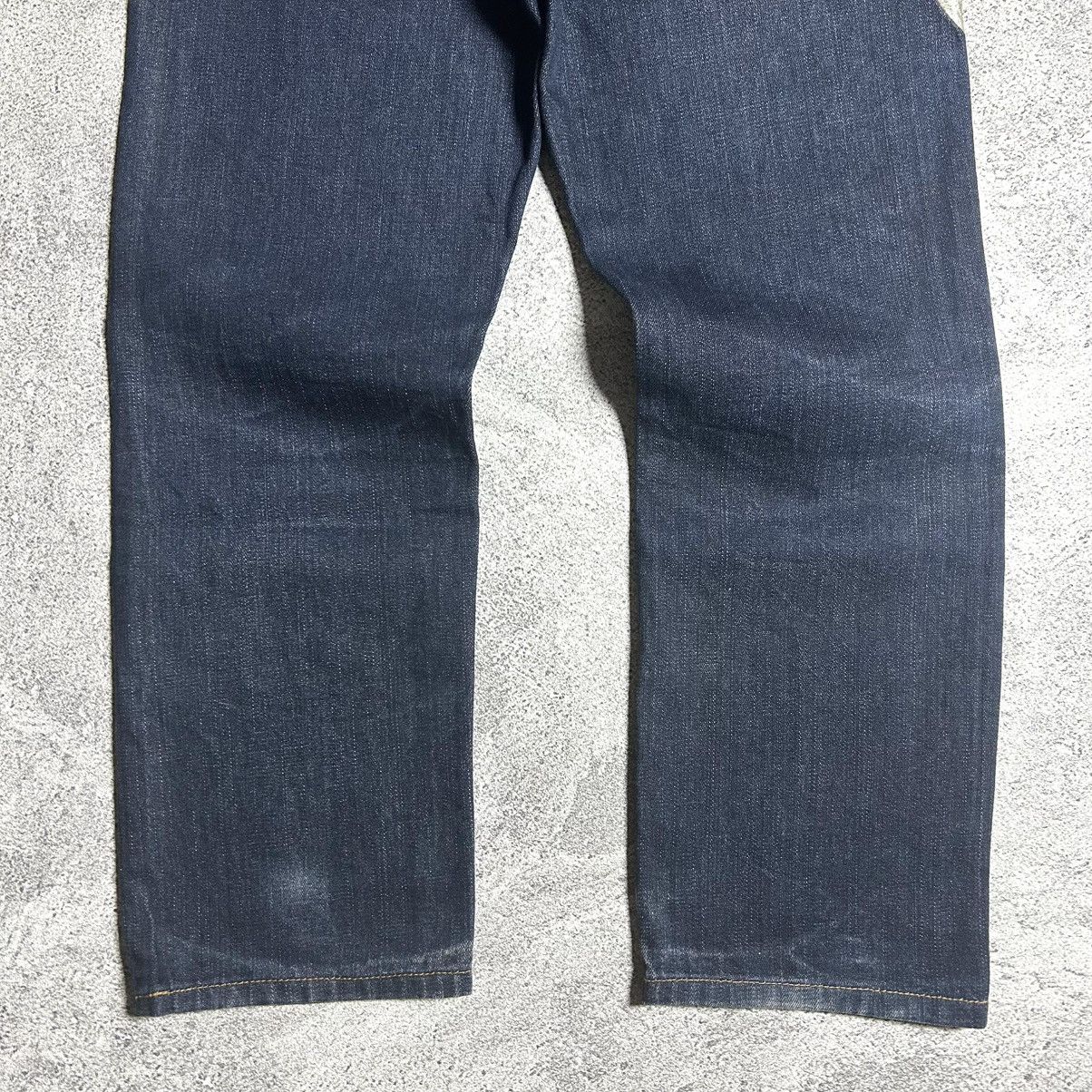 Japanese Brand Vintage Script Denim Rabbit Embroidery Size US 31 - 14 Thumbnail