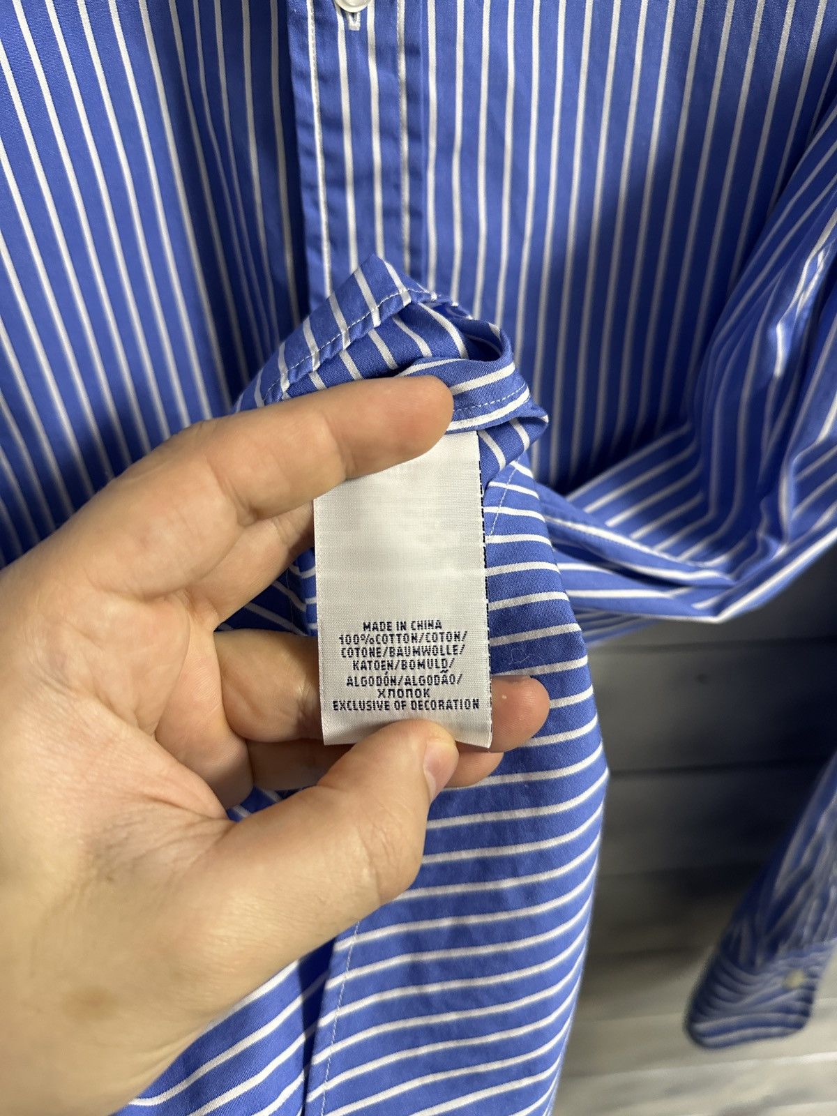 Polo Ralph Lauren Luxury Shirt Button Polo Ralph Lauren Striped Size 15 Size US S / EU 44-46 / 1 - 9 Thumbnail
