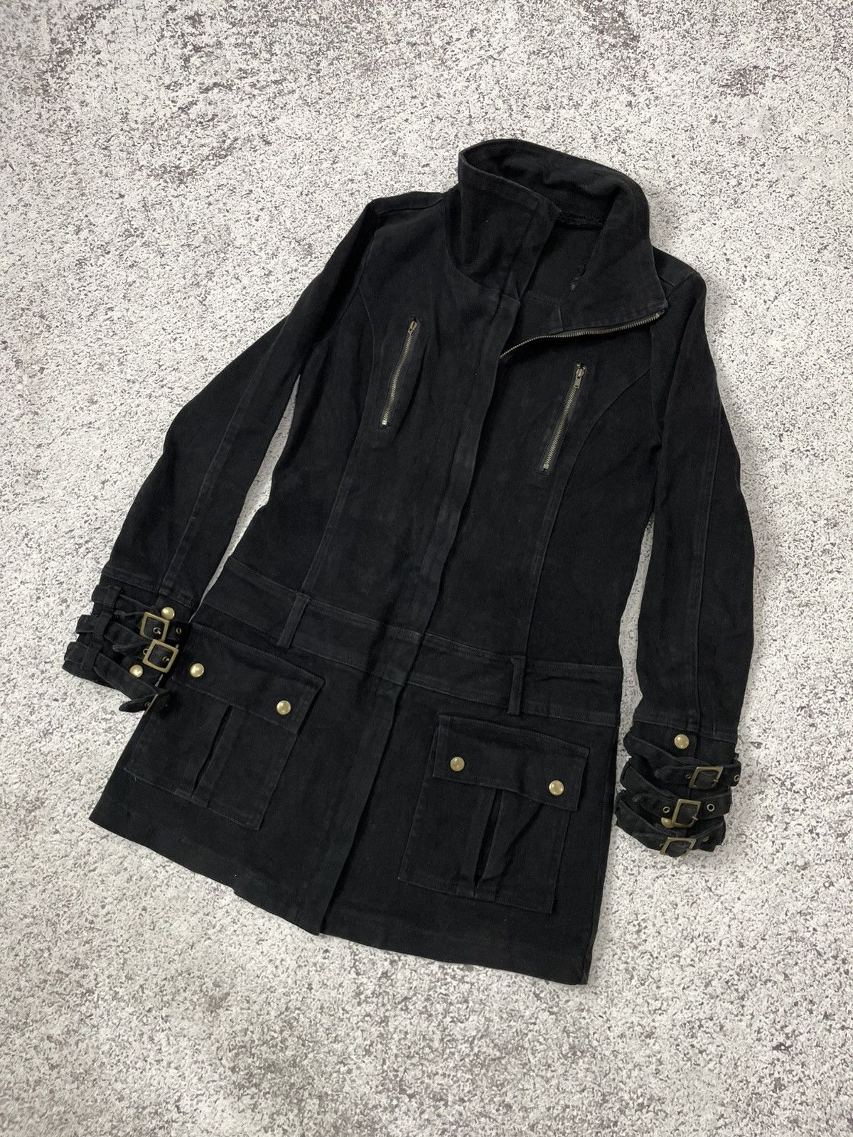 Japanese Brand 2000s Lots Of Love - Apocalypse Multi Pocket Bondage Jacket Size US S / EU 44-46 / 1 - 6 Thumbnail