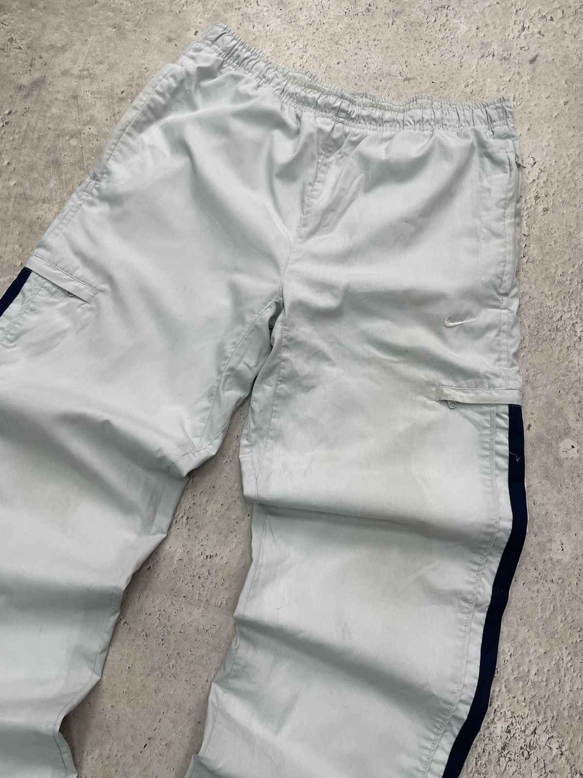 Nike Nike retro drill casual cargo track pants nylon y2k Size US 32 / EU 48 - 3 Thumbnail