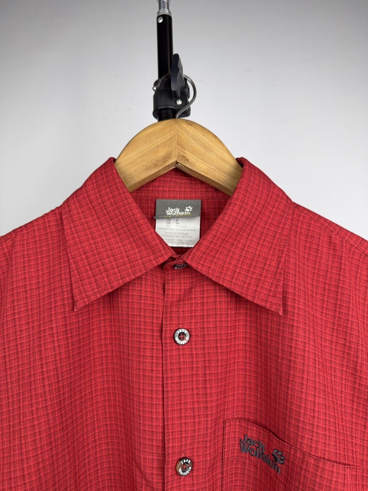 Jack Wolfskin Jack Wolfskin Outdoor Gorpcore Plaid Shirt Green Hiking Size US S / EU 44-46 / 1 - 4 Thumbnail