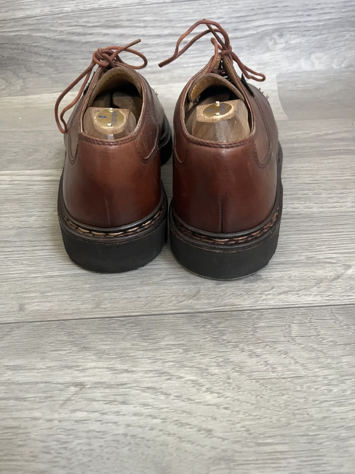 Paraboot Paraboot Avignon brown leather derby shoes uk 7.5 Size US 8.5 / EU 41-42 - 5 Thumbnail