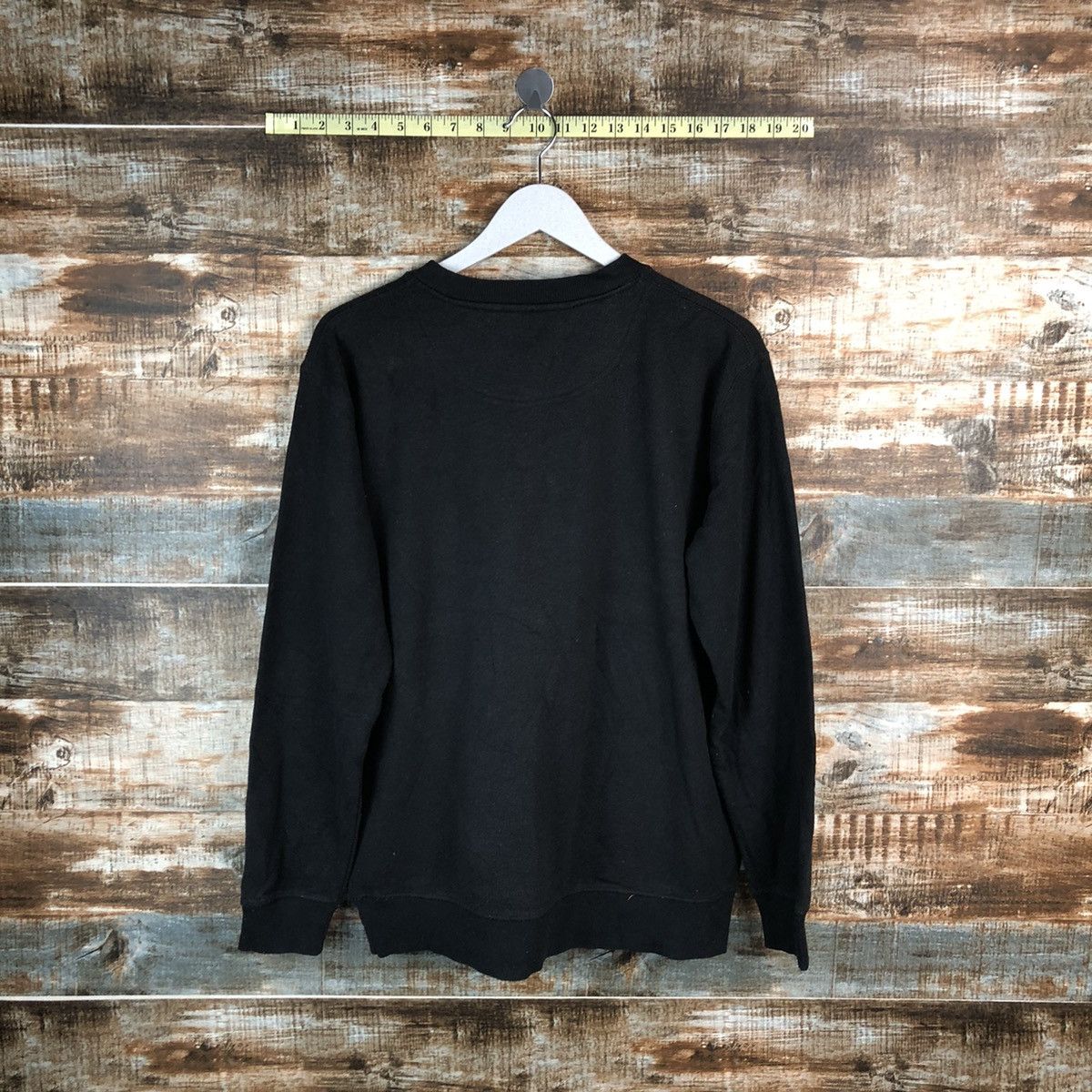 Playboy × Vintage Playboy Bunny Black Sweatshirt #A1532 Size US M / EU 48-50 / 2 - 12 Thumbnail
