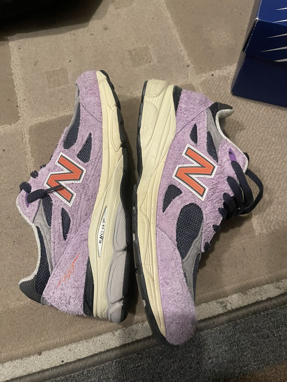 Aime Leon Dore × New Balance Amethyst 990v4 Teddy Santis Size US 10.5 / EU 43-44 - 3 Thumbnail