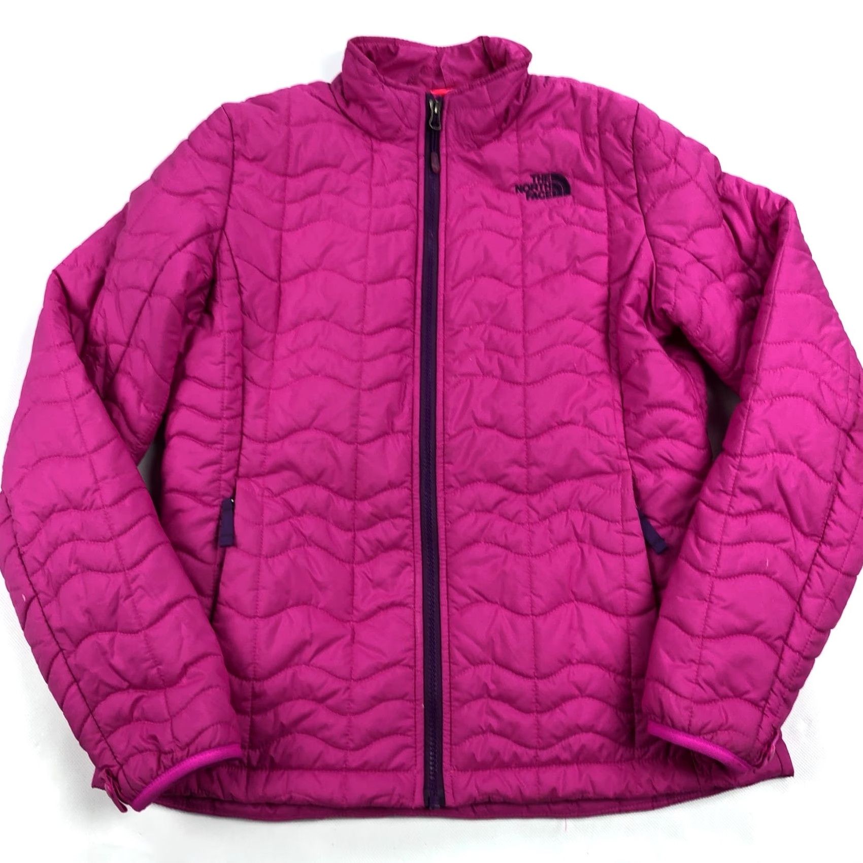 The North Face VINTAGE The North Face Puffer Jacket Womens M Purple Quilted Outdoor Classic Size M / US 6-8 / IT 42-44 - 5 Thumbnail