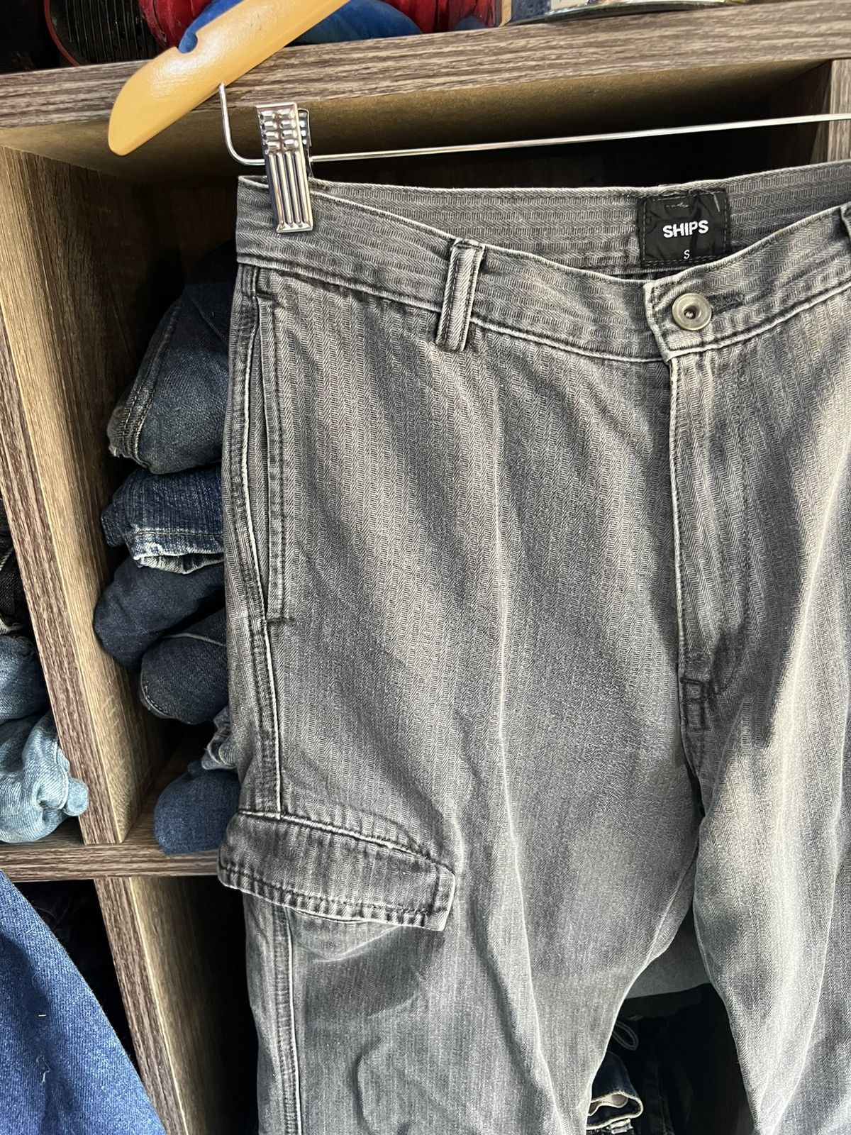 SHIPS 🔥Ships 6 Pockets Cargo Pant Size US 29 - 6 Thumbnail