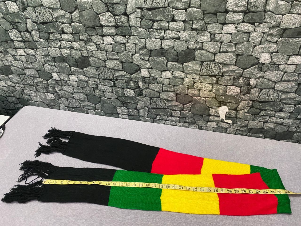 Vintage Vintage Raggae Scarf Size ONE SIZE - 4 Thumbnail