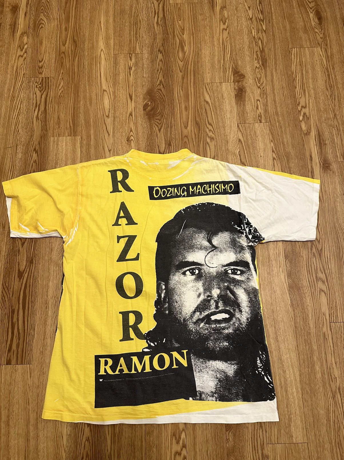 Vintage × WWE × WWF Vintage 90’s WWF WWE Razor Ramon Scott Hall AOP ...