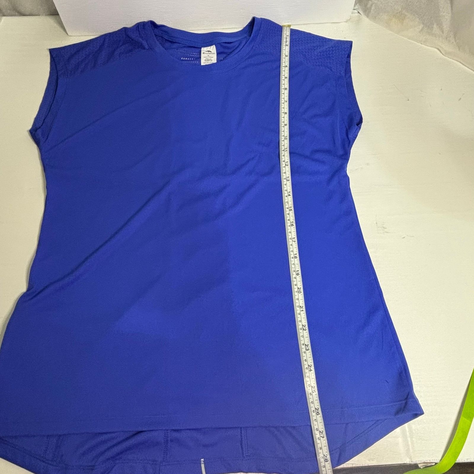 Other C9 Champion Royal Blue Workout Tee Large High-Low Vent Back Size L / US 10 / IT 46 - 4 Thumbnail