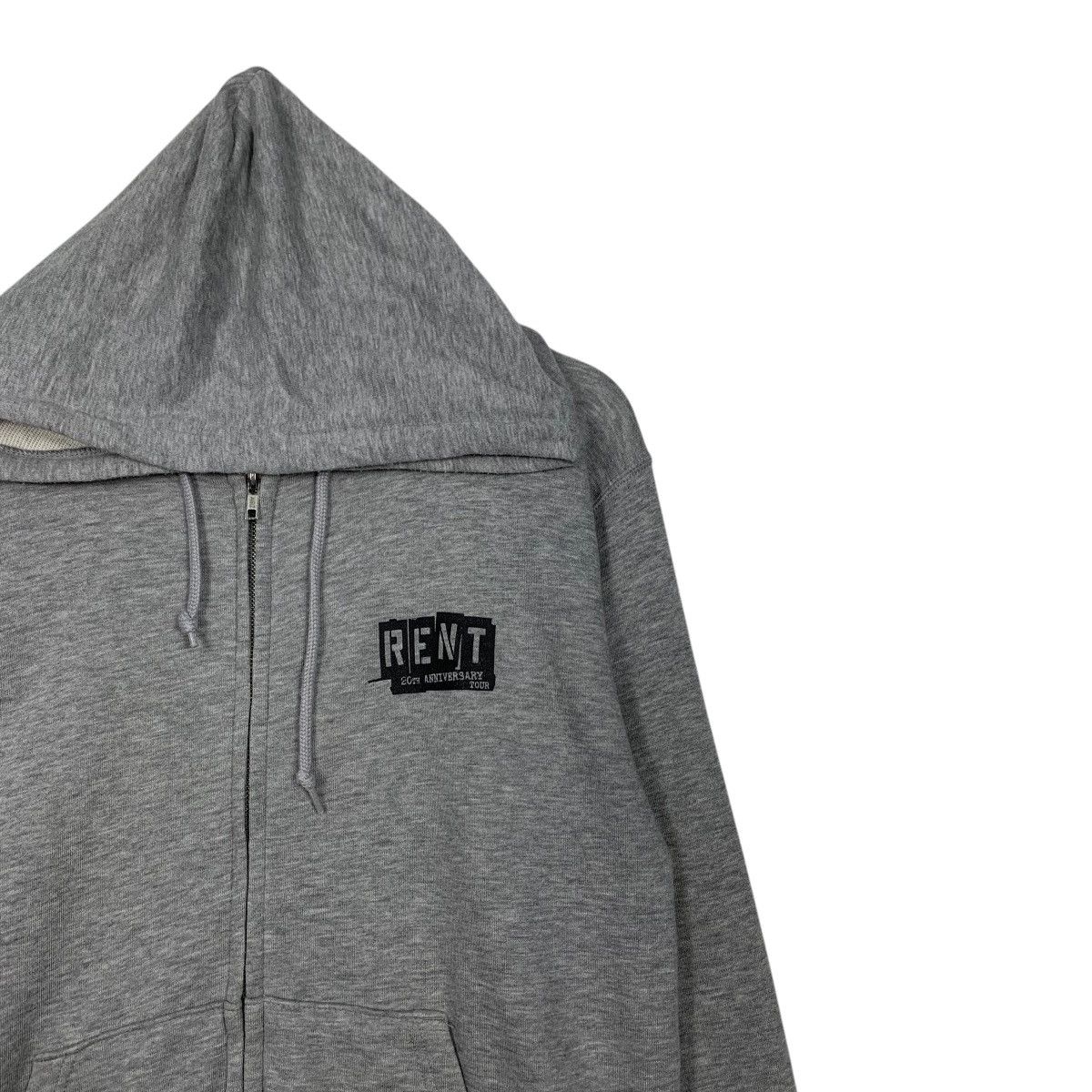 Vintage RENT 20th Anniversary Tour No Day But Today Hoodie #1785-C79 Size US M / EU 48-50 / 2 - 5 Thumbnail