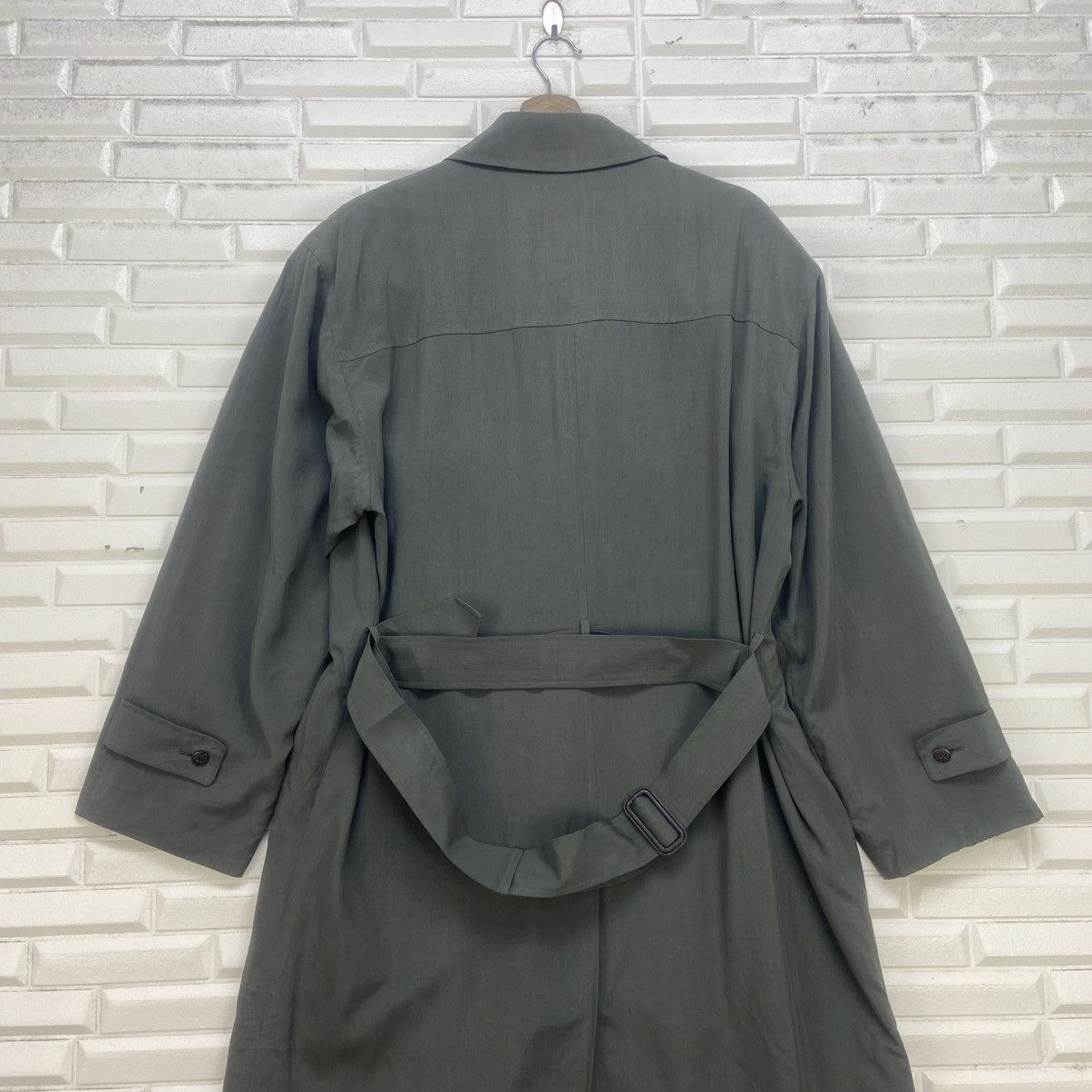 Givenchy 🔥100% Silk🔥Vintage Givenchy Monsieur Long Coat Size US S / EU 44-46 / 1 - 13 Thumbnail
