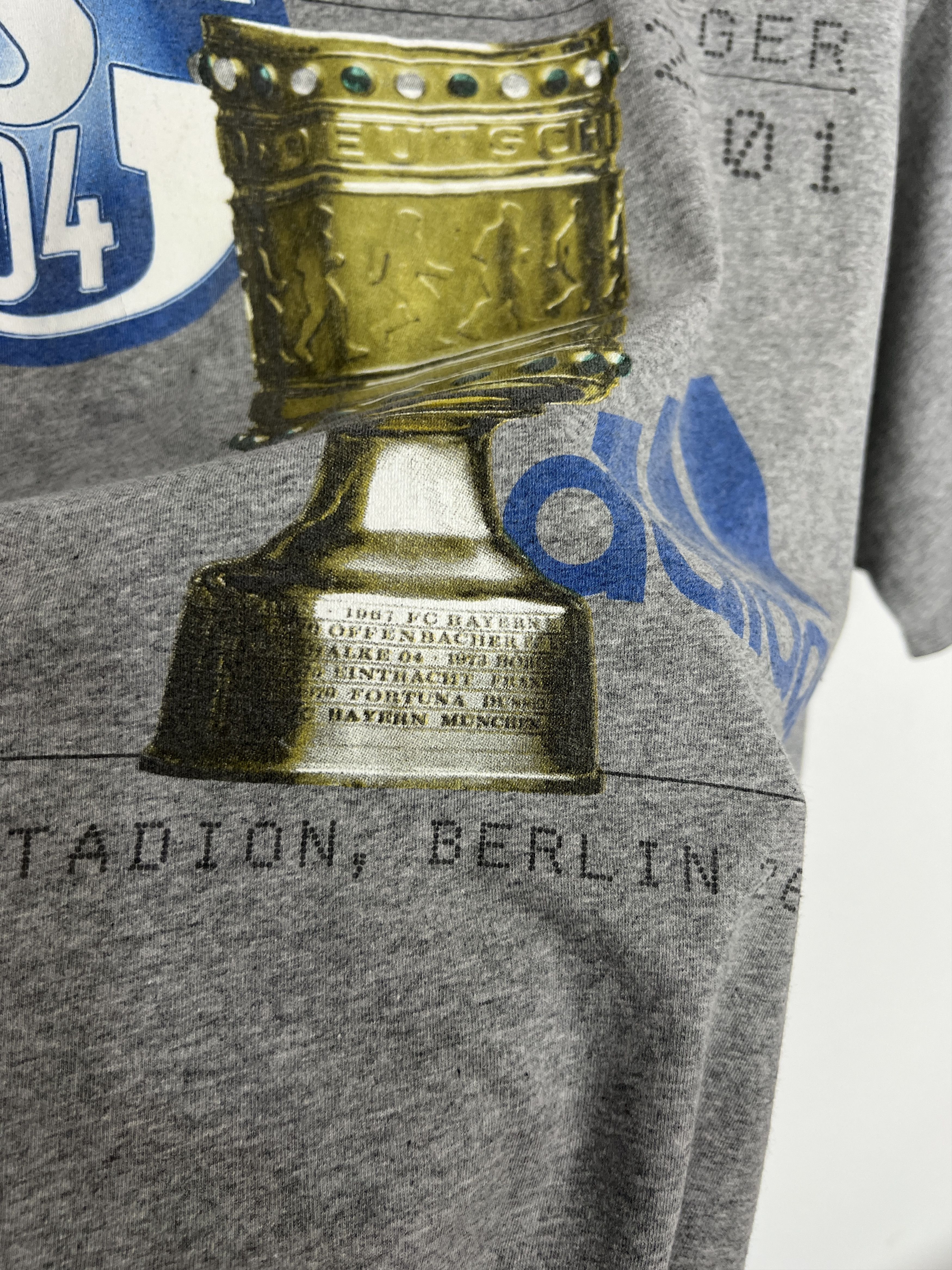 Adidas Vintage FC Schalke 04 Football Shirt Soccer Jersey Trikot Size US XL / EU 56 / 4 - 4 Thumbnail