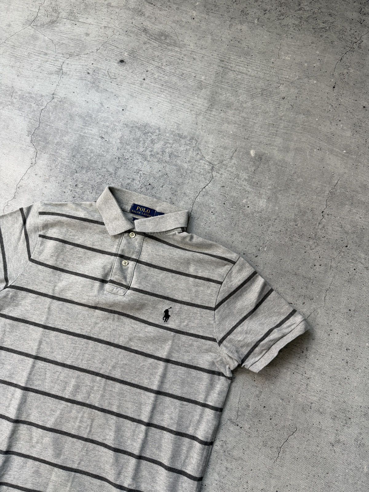 Polo Ralph Lauren Vintage Polo Ralph Lauren Stripped Tee 90s Hype Size US M / EU 48-50 / 2 - 4 Thumbnail