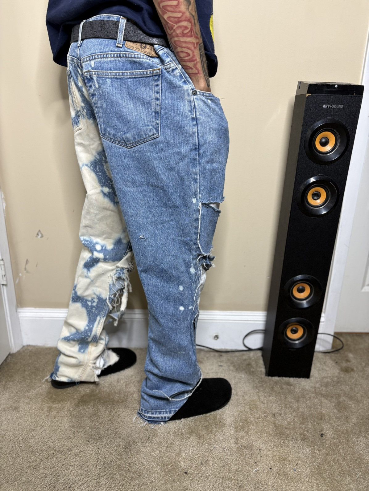 Other Custom Double Layered Jeans Size US 36 / EU 52 - 3 Thumbnail