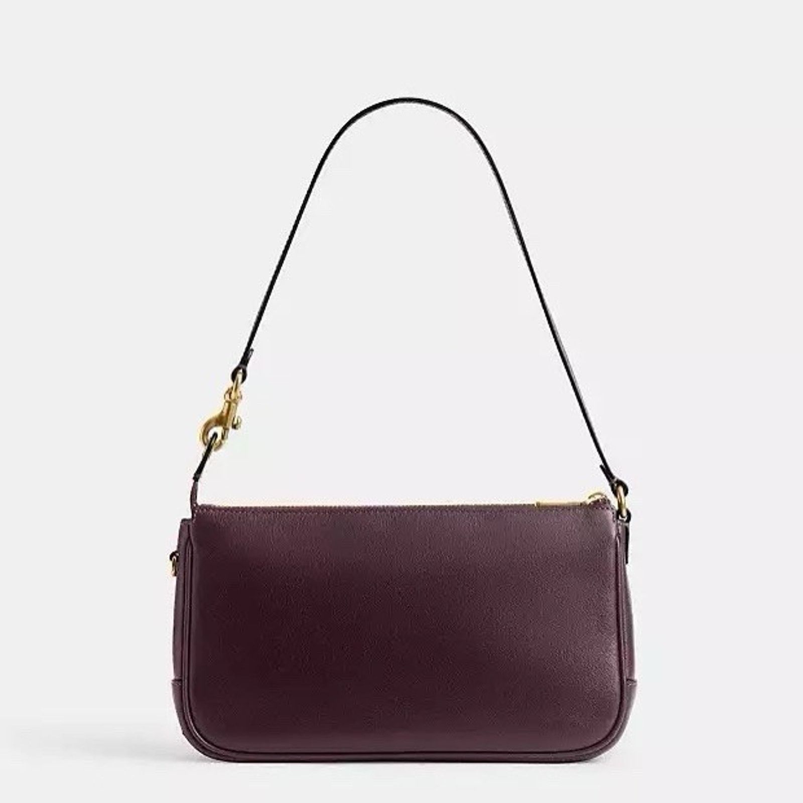 Coach NWT Coach Plaza Bag Brass/Black Currant Leather CCC41 Size ONE SIZE - 14 Thumbnail
