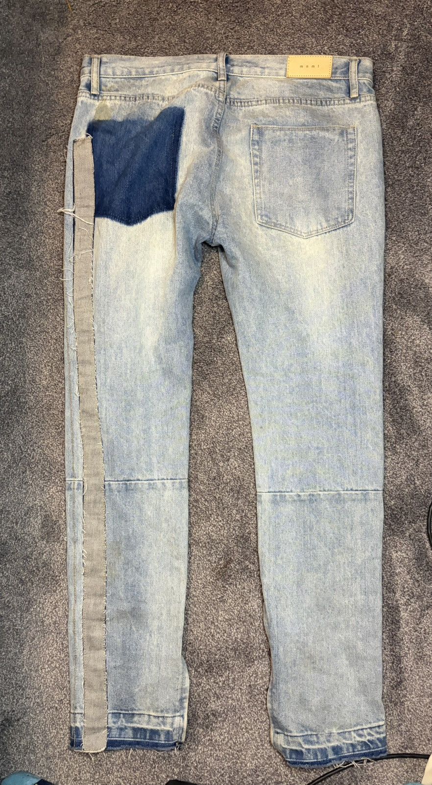 MNML Mnml Distressed Blue Jeans Size 36 Size US 36 / EU 52 - 4 Thumbnail