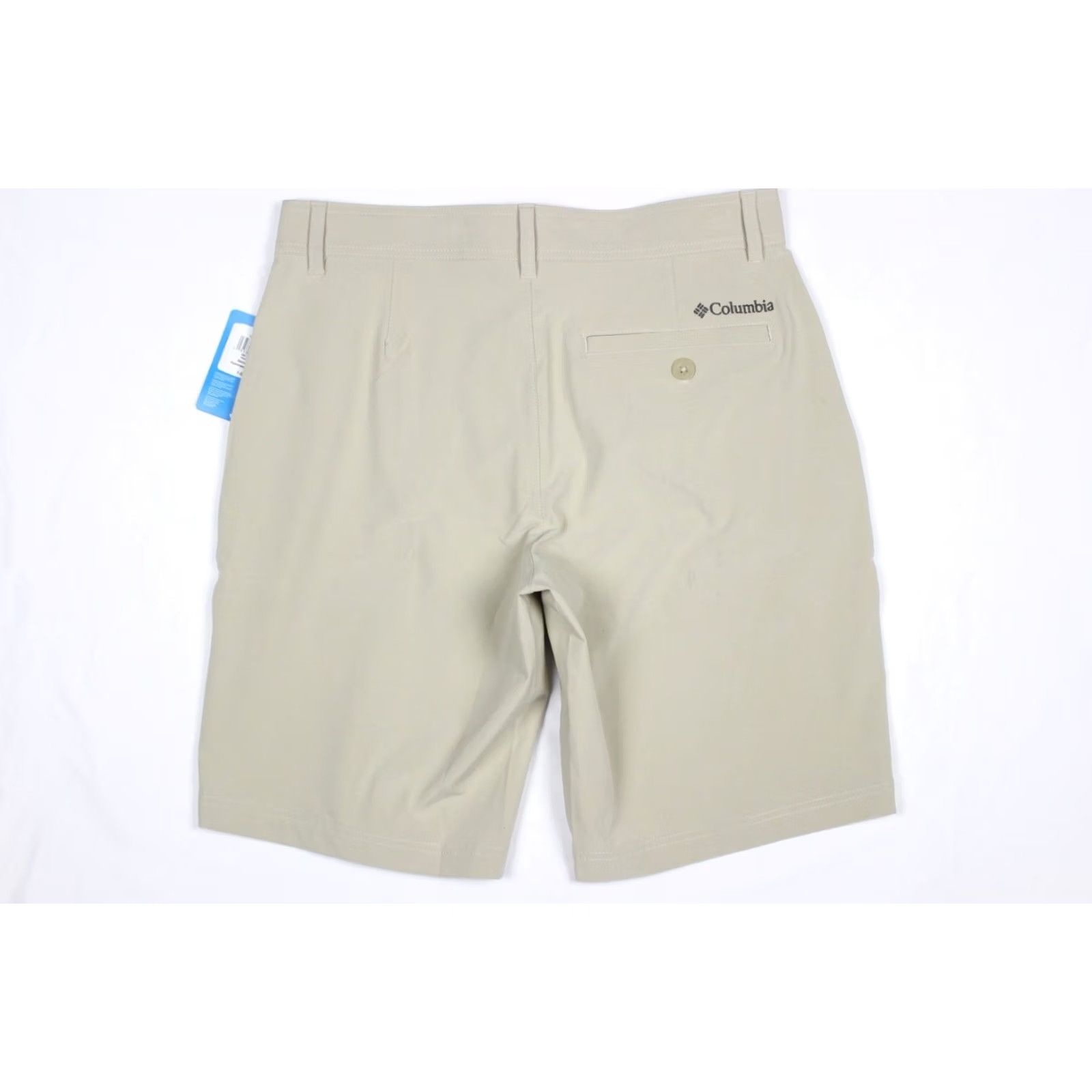 MILLY Columbia Men's Mill Creek 10" Hybrid Shorts Size 30 Beige Stretch XM2542 Size US 30 / EU 46 - 2 Thumbnail