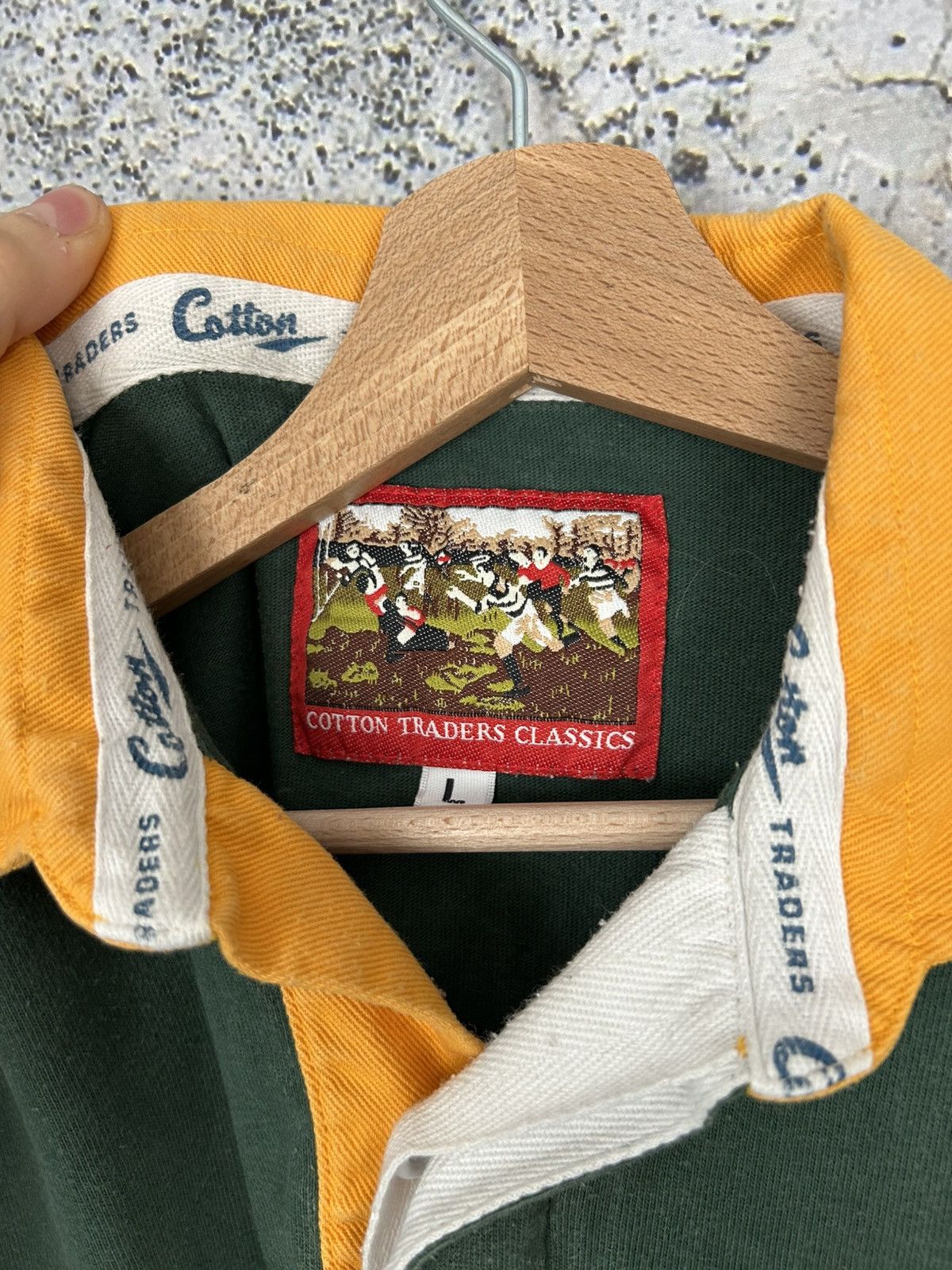 Cotton Traders Vintage South Africa Cotton Traders Rugby Jersey 90s Rare Size US L / EU 52-54 / 3 - 5 Thumbnail