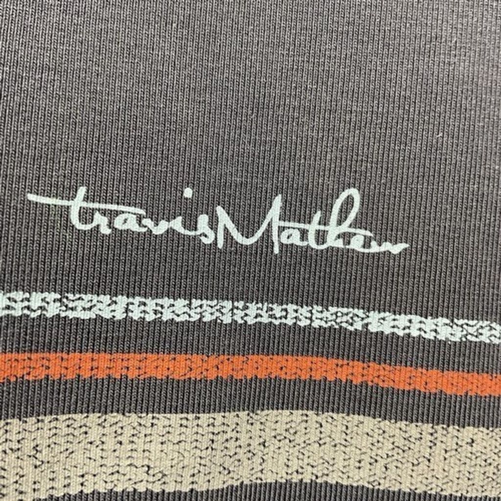 TravisMathew NWT Travis Mathew Blue Stretch Zip Long Slv. T-Shirt Men XL Size US XL / EU 56 / 4 - 4 Thumbnail