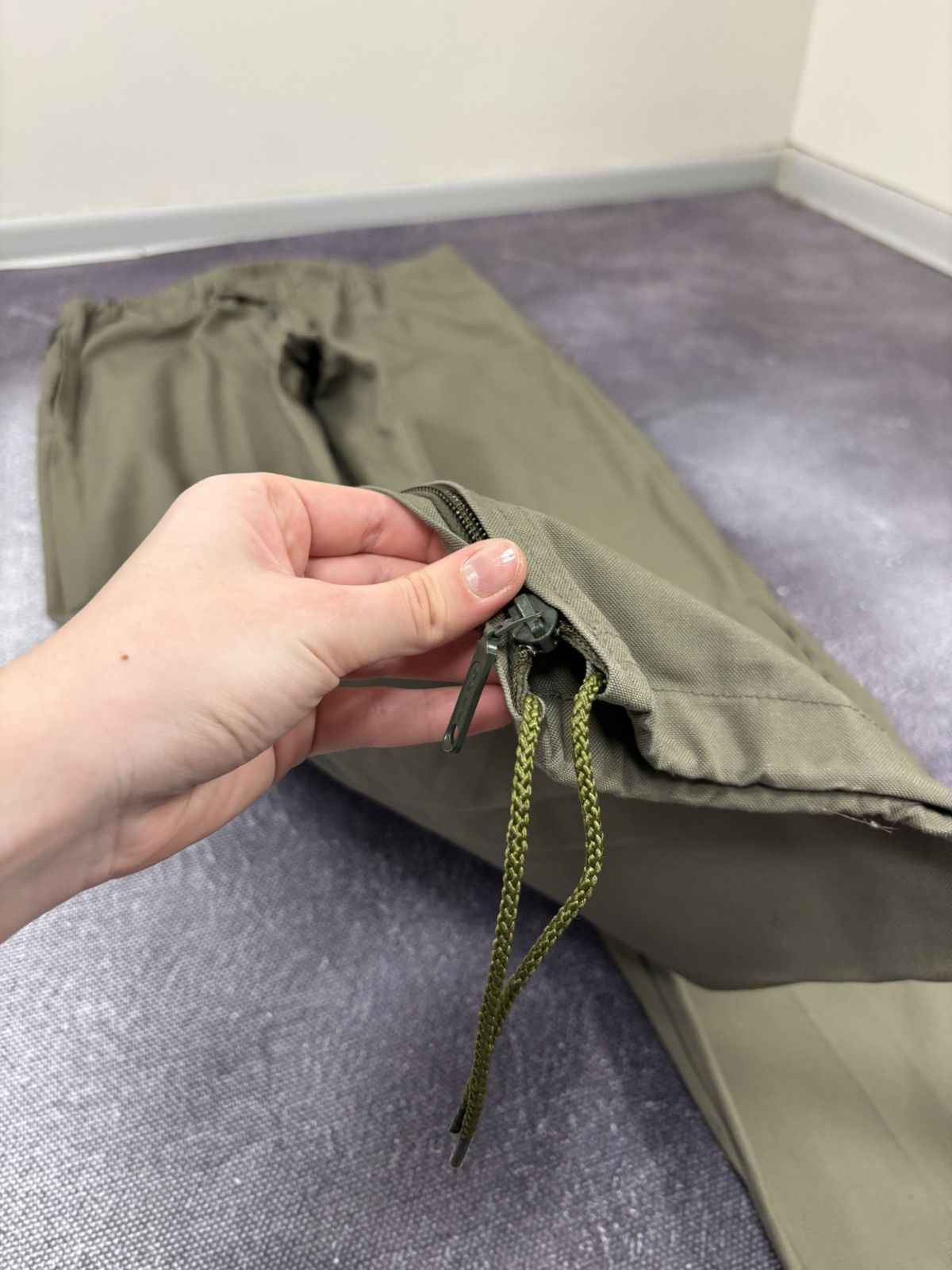 Other Vintage Bundeswehr German Army Olive Field Pants Military Size US 36 / EU 52 - 4 Thumbnail