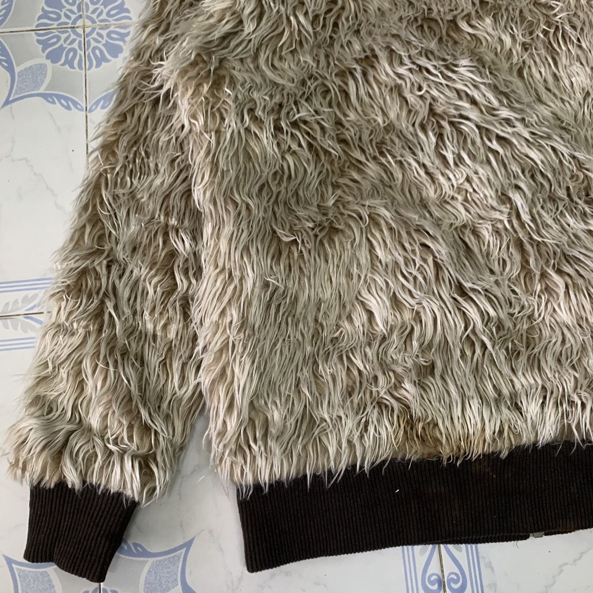 Japanese Brand Rare Hairy Style Jacket Reversable Jacket Gym Master Size US L / EU 52-54 / 3 - 9 Thumbnail