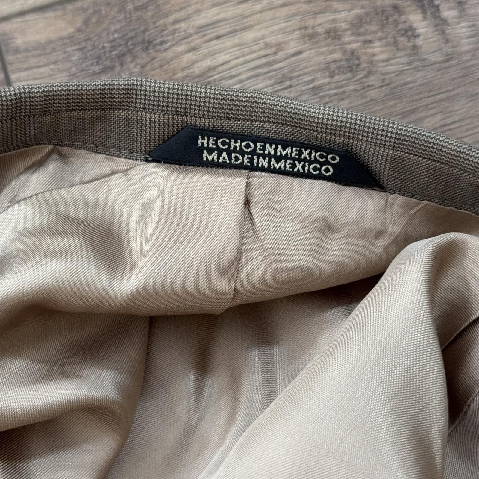 Stafford Vintage Stafford Woolmark Suit Wool Jacket Blazer 46 Short Size 46S - 12 Thumbnail