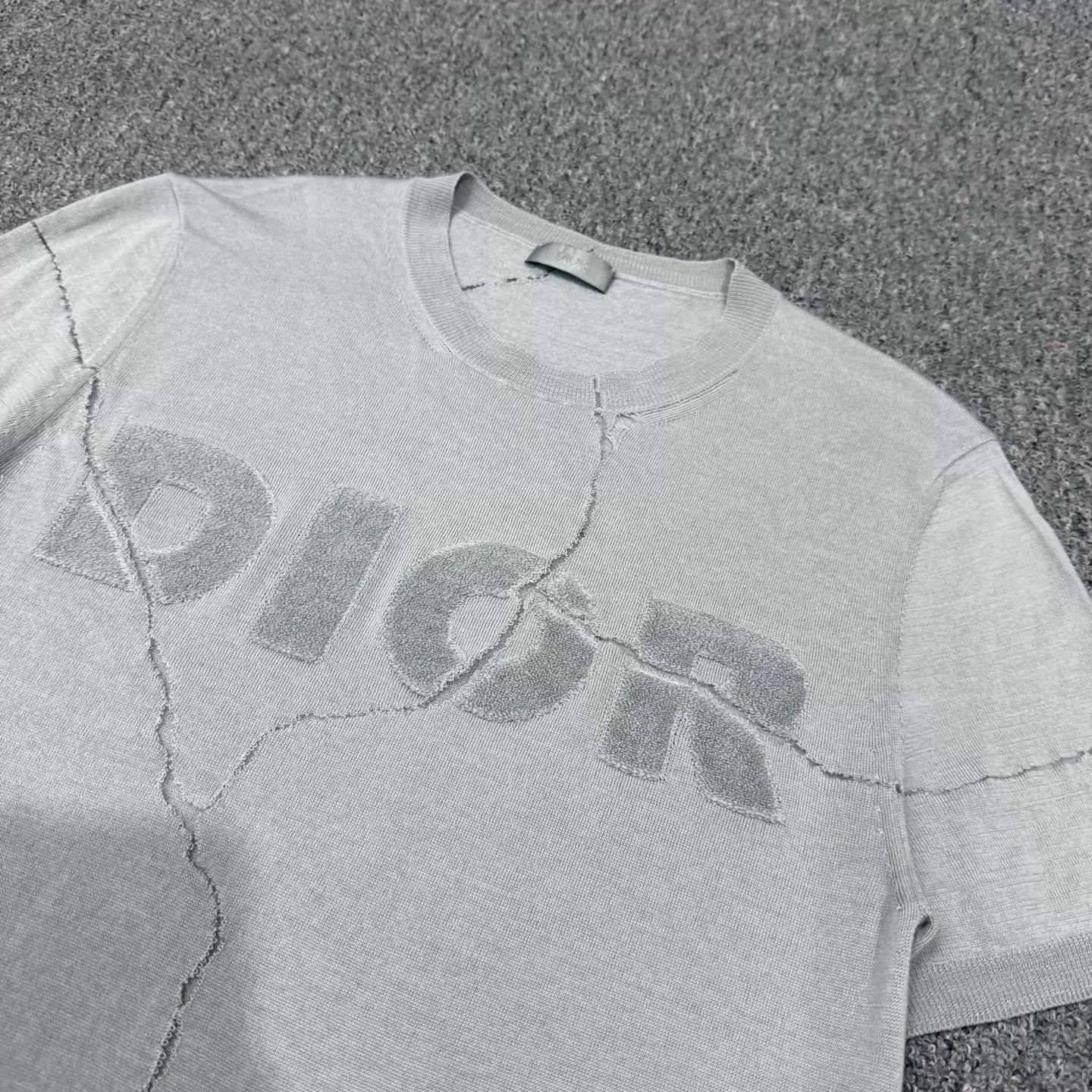 Dior Dior Embossed Logo Cashmere Knit Short S 99New Size S / US 4 / IT 40 - 3 Thumbnail