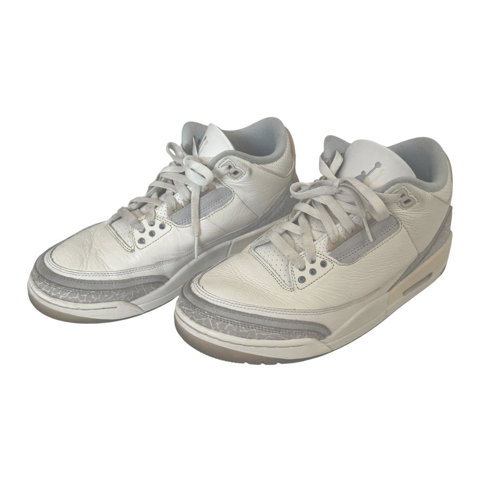Nike NIKE AIR JORDAN 3 Retro Craft Ivory Shoes LIMITED EDITION Size US 8.5 / EU 41-42 - 5 Thumbnail