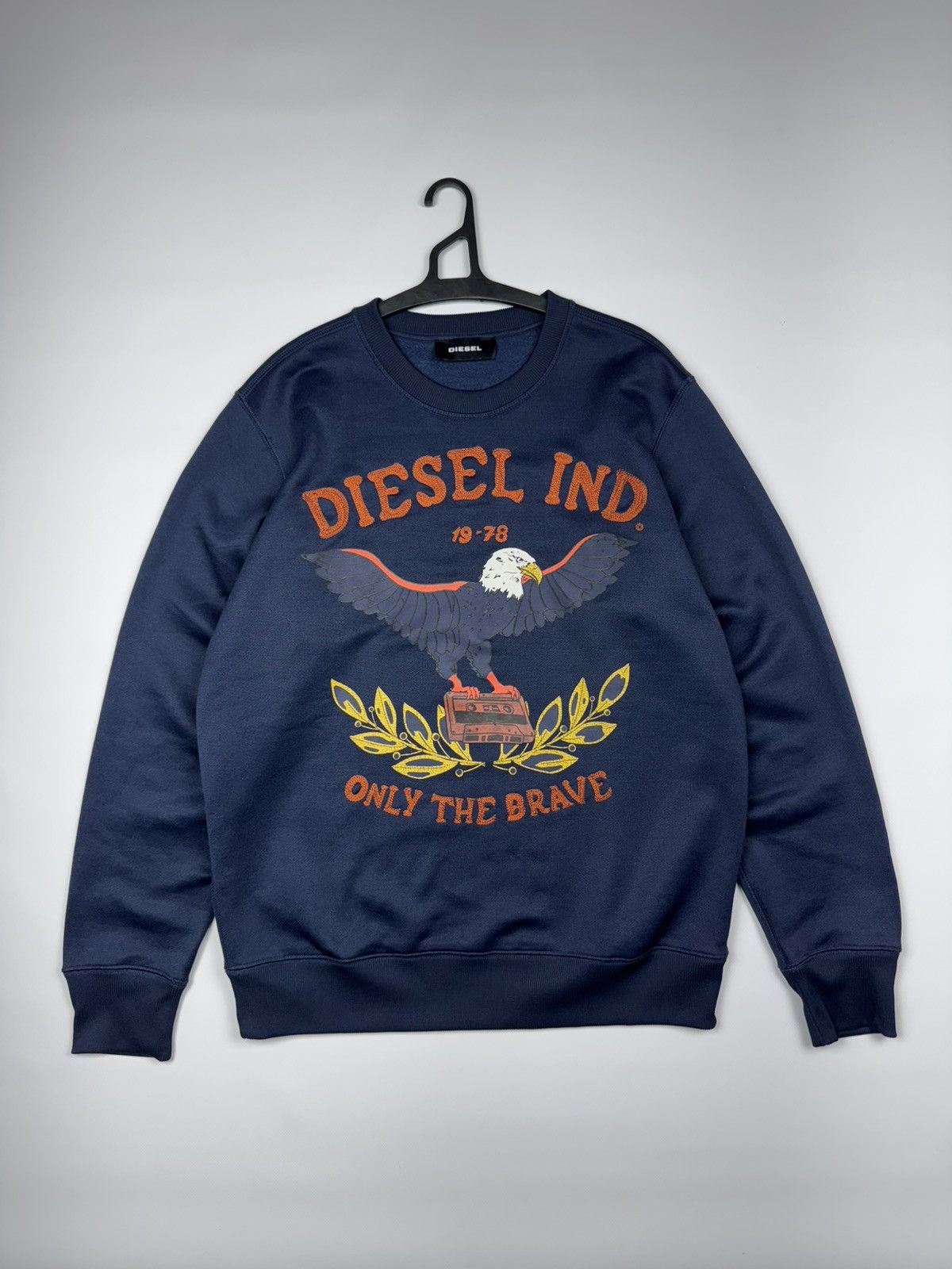 Diesel Diesel Eagle Dark Blue Sweatshirt Size US XL / EU 56 / 4 - 1 Thumbnail