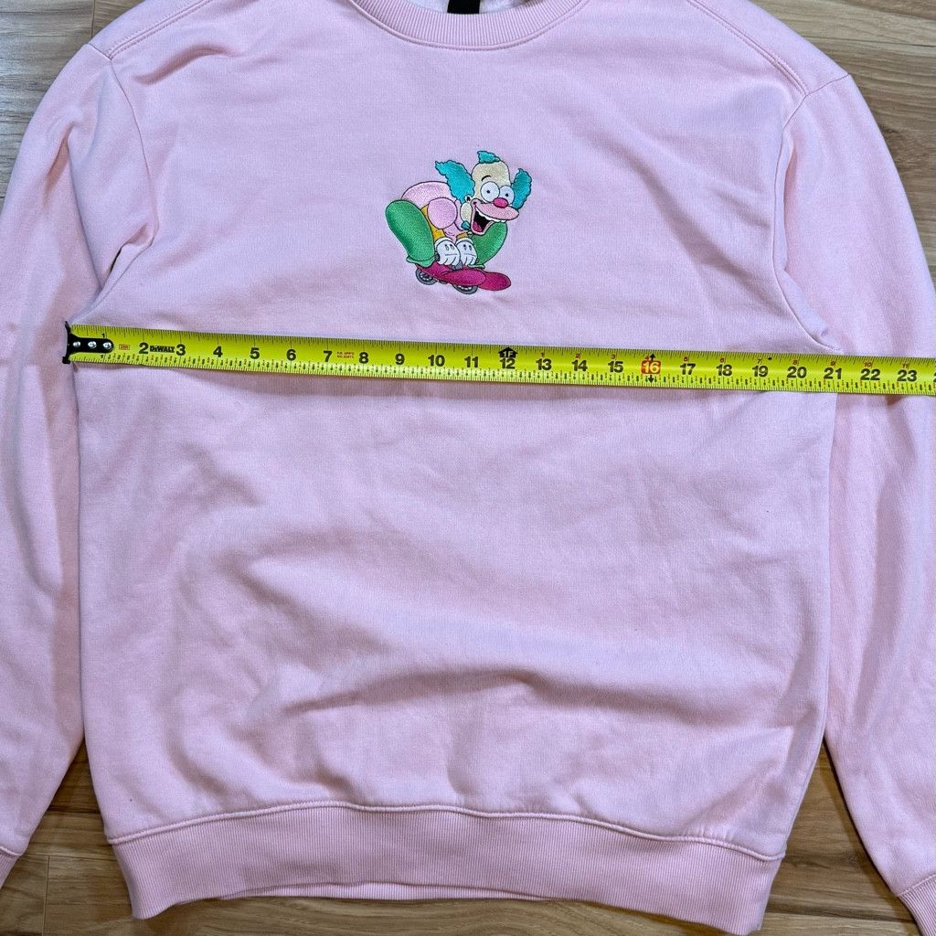 Other H&M Men’s S Pink Krusty Simpsons Embroidered Sweatshirt Size US S / EU 44-46 / 1 - 5 Thumbnail