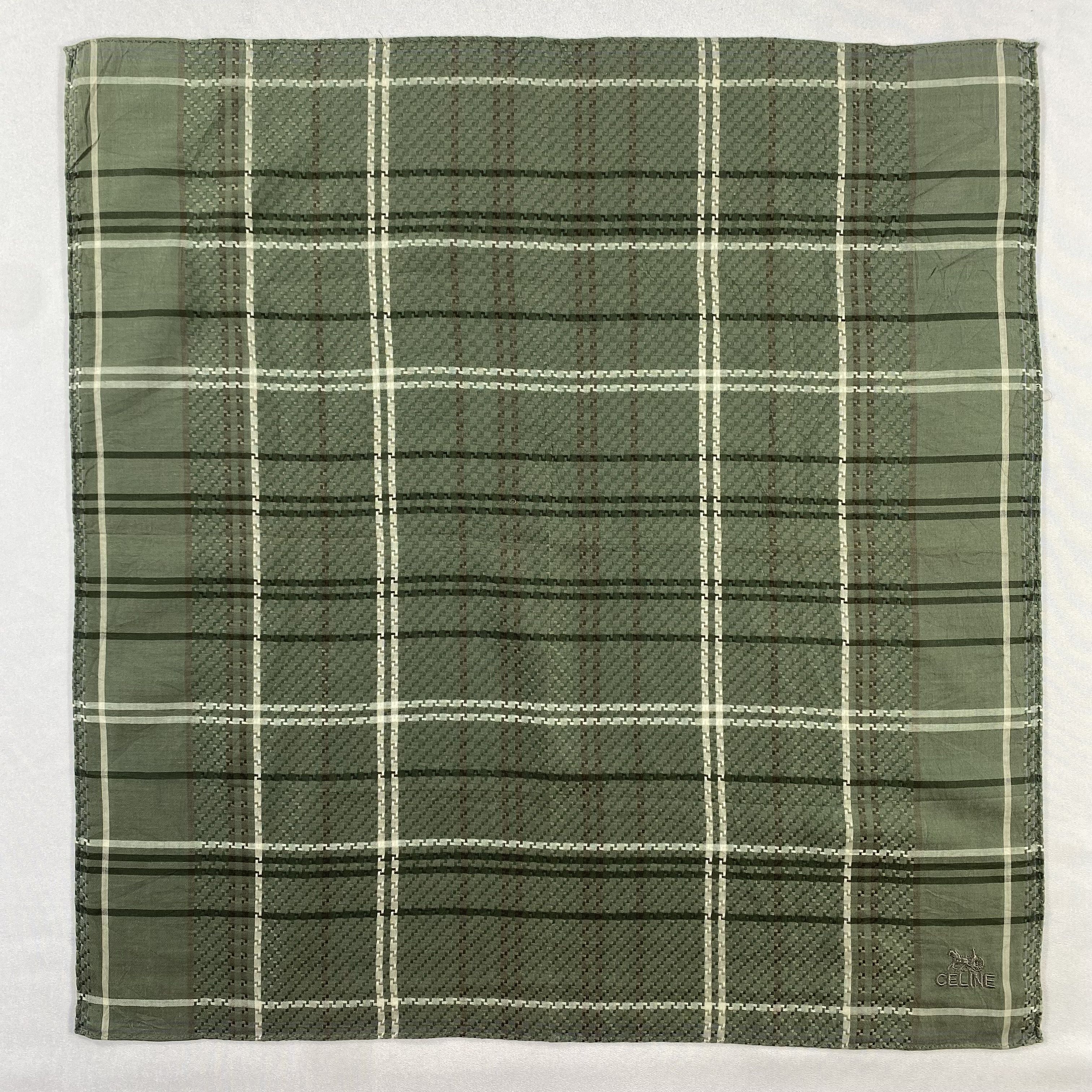Celine × Vintage Celine Neckerchief / Bandana / Handkerchief-P763 Size ONE SIZE - 1 Thumbnail