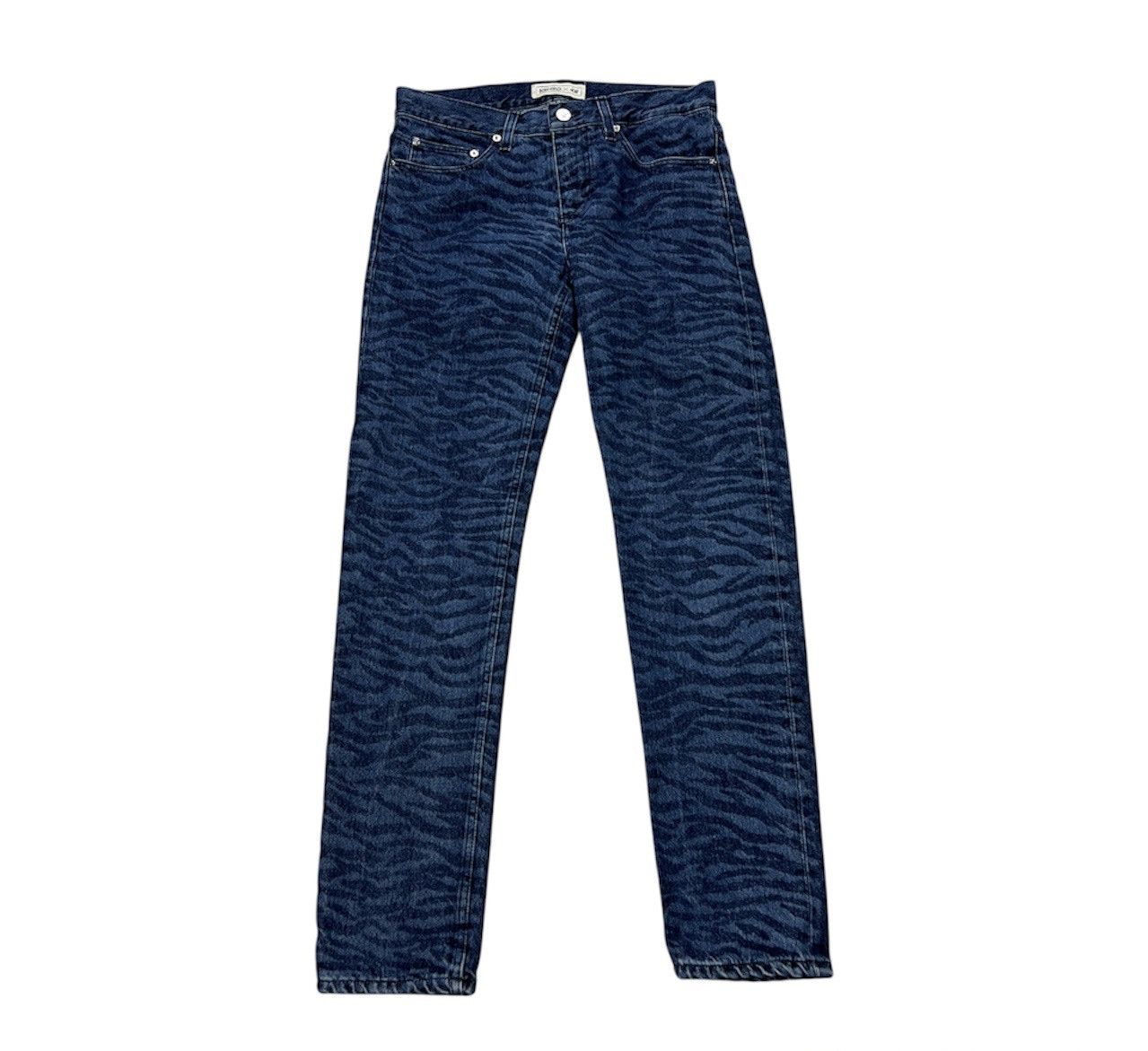 Kenzo Kenzo x H&M tiger animal full print jeans pants patterned Size US 29 - 1 Thumbnail