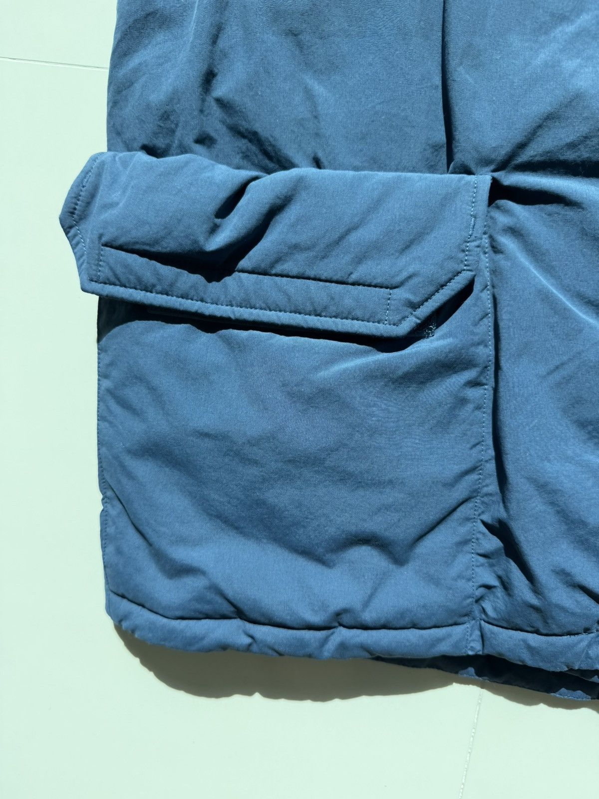 The North Face Vintage Down Blue Puffer Vest Size US XL / EU 56 / 4 - 3 Thumbnail