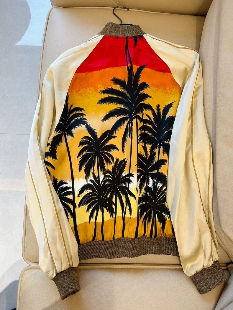 Yves Saint Laurent Saint Laurent Spring/Summer 16 Coconut Teddy jacket 2502-N Size US S / EU 44-46 / 1 - 5 Thumbnail