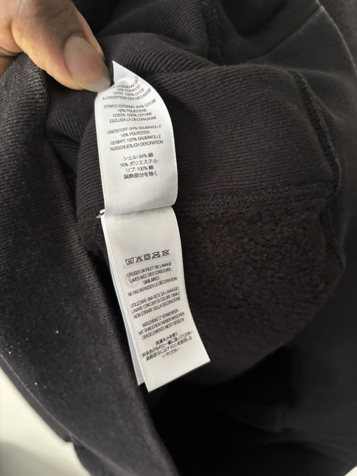 Supreme Supreme Washed Box Logo Crewneck (FW25) Size US L / EU 52-54 / 3 - 7 Thumbnail