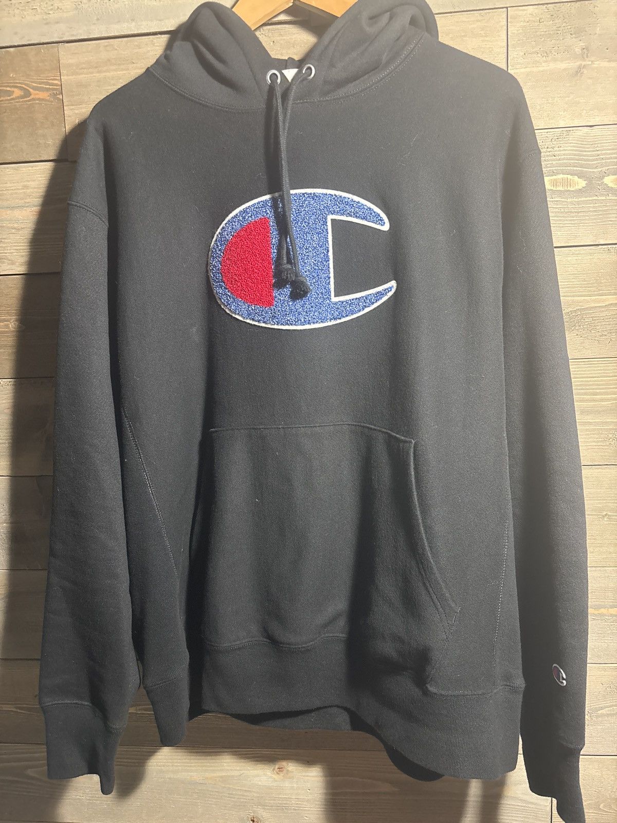 Champion Vintage Champion Reverse Weave Big C logo hoodie Size US L / EU 52-54 / 3 - 7 Thumbnail