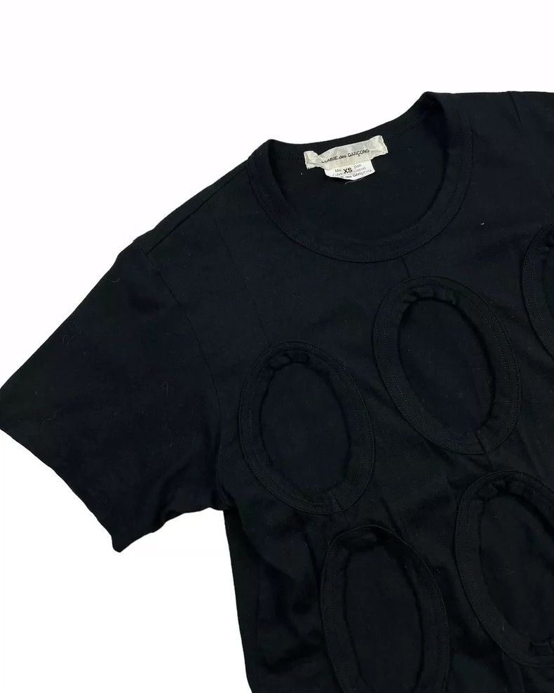 Comme des Garcons Comme Des Garcons Cutout black short sleeves Size XS / US 0-2 / IT 36-38 - 3 Thumbnail