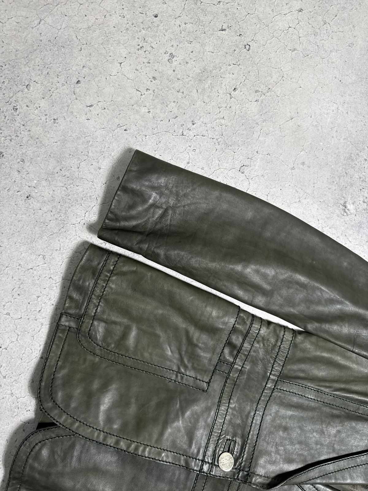Gucci Gucci Leather Jacket Coat Women’s Luxury Very Rare Vintage Size S / US 4 / IT 40 - 3 Thumbnail