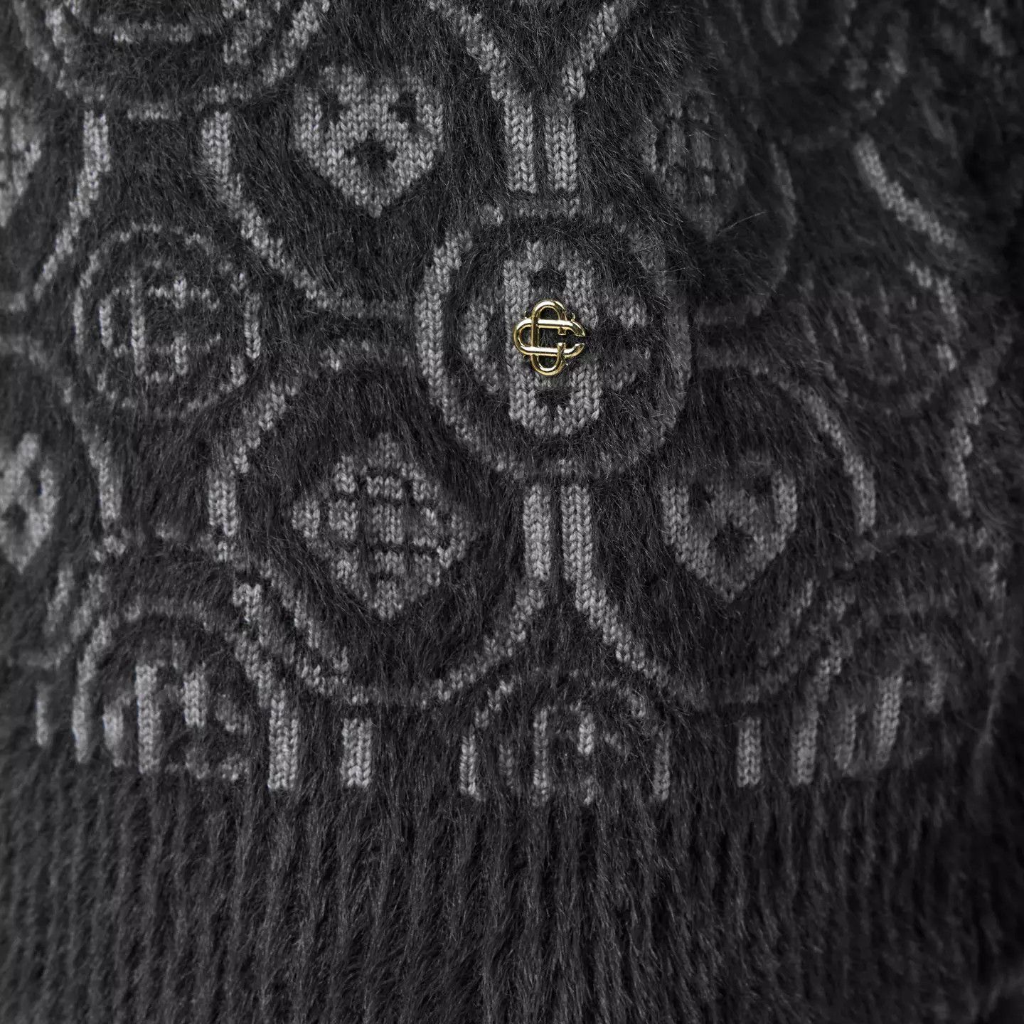 Casablanca o1g2r1mq0426 Mono Crew Neck Jumper in Grey Size US M / EU 48-50 / 2 - 5 Thumbnail